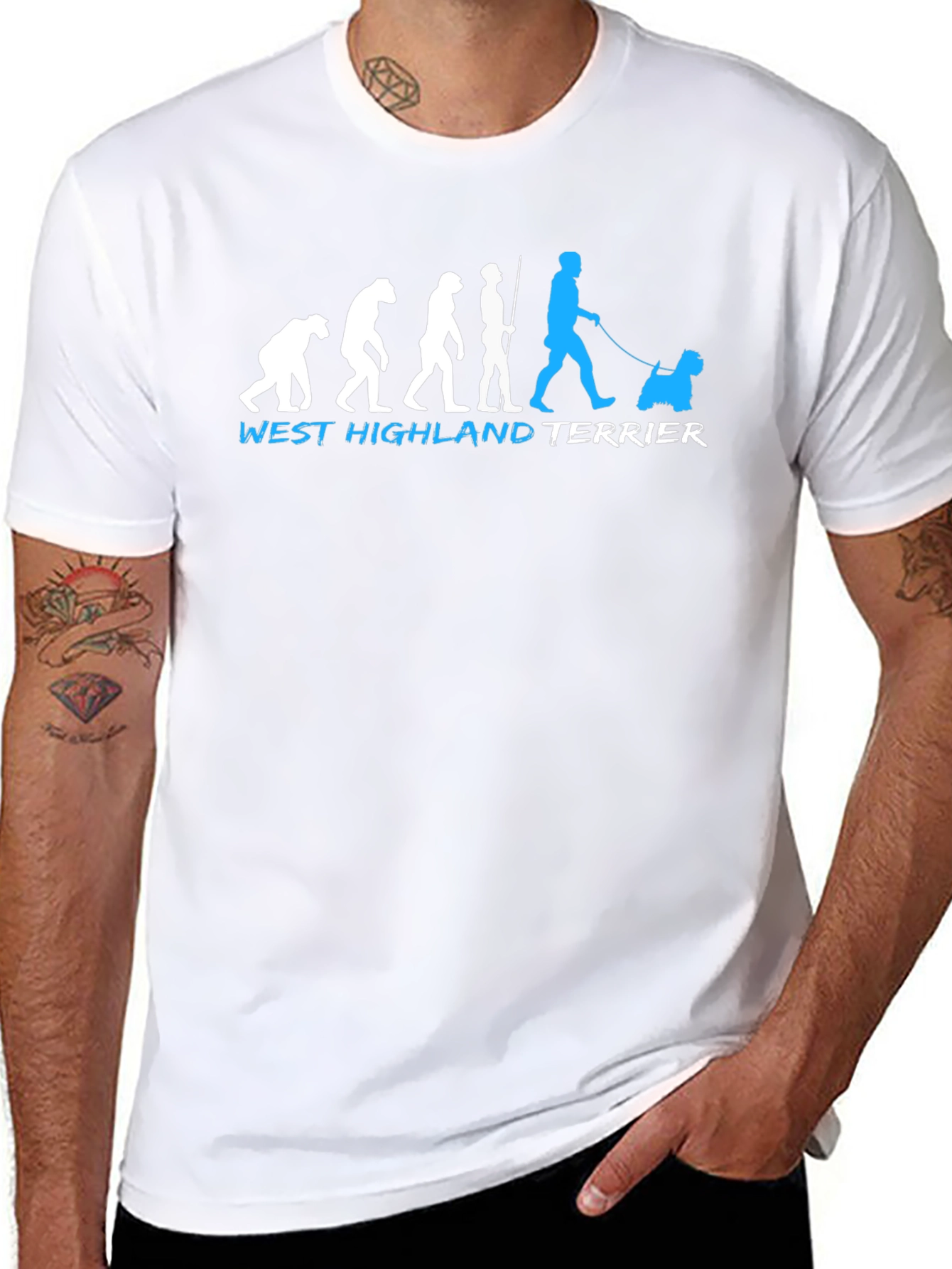 West Highland Terrier Evolution T-Shirt