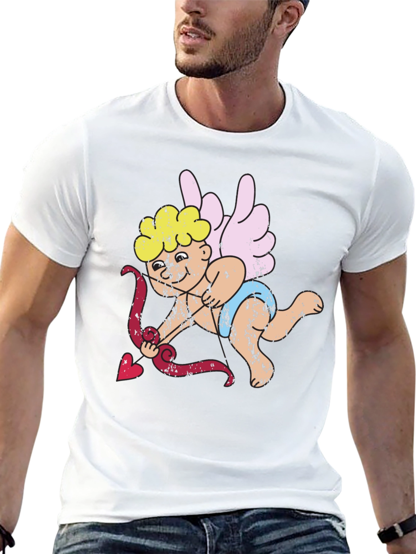 Cupid Graphic T-Shirt