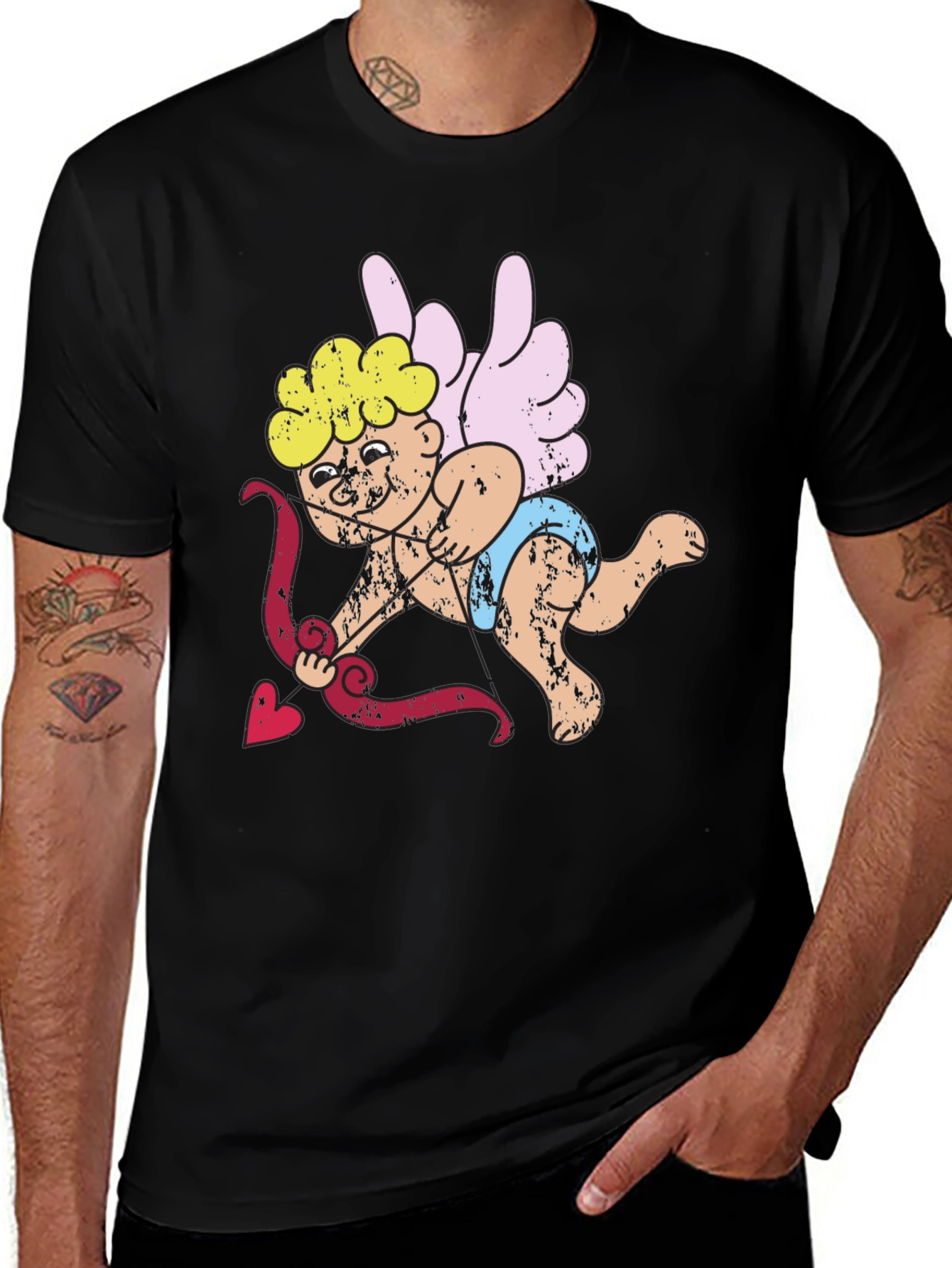 Cupid Graphic T-Shirt