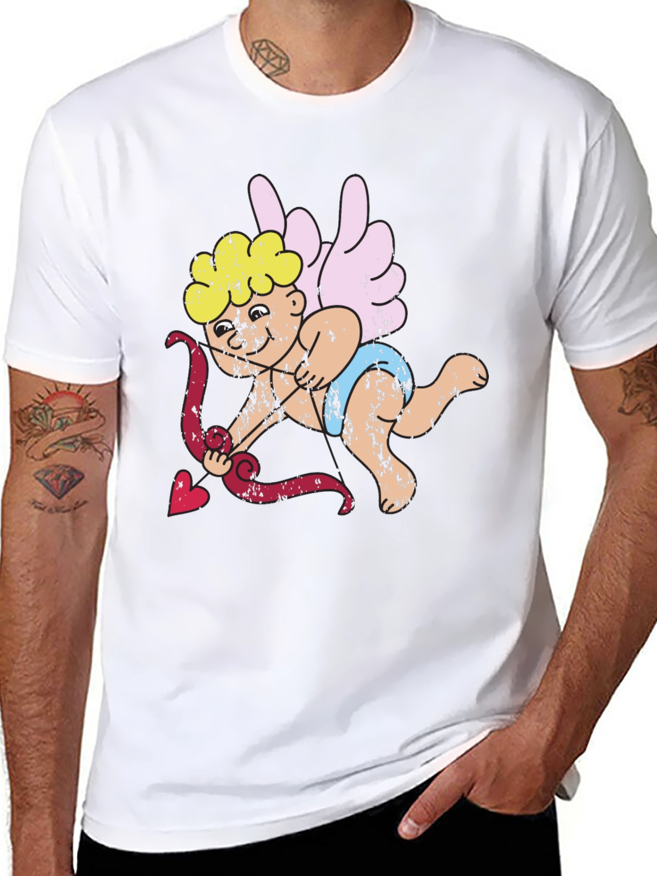 Cupid Graphic T-Shirt