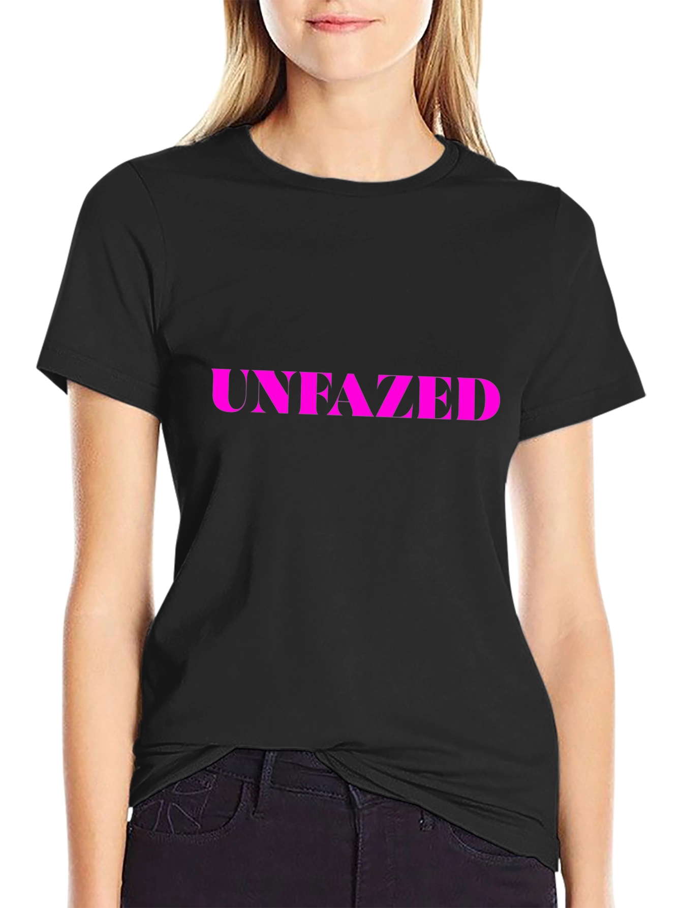 Unfazed Graphic Tee - Bold Statement Shirt