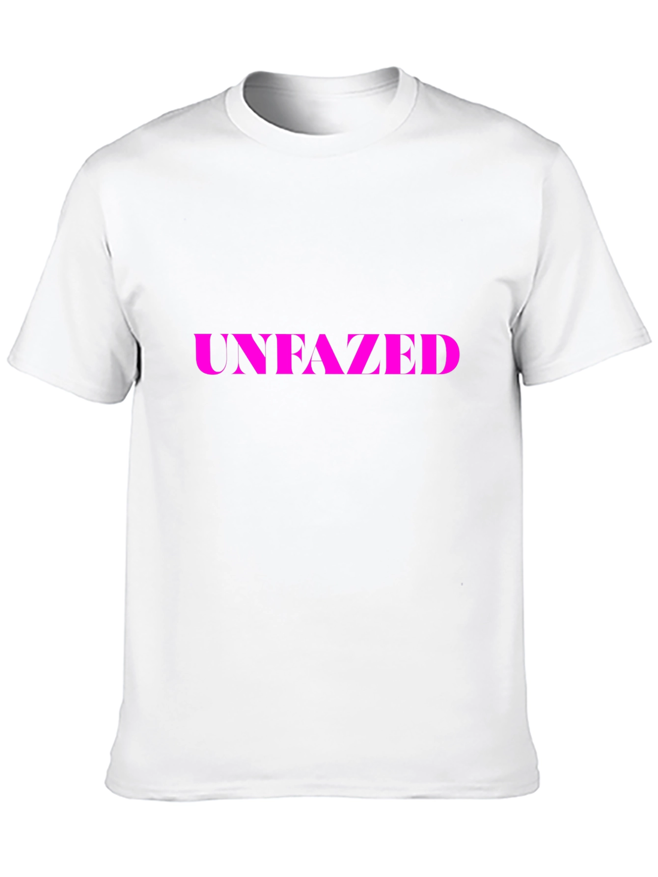Unfazed Graphic Tee - Bold Statement Shirt