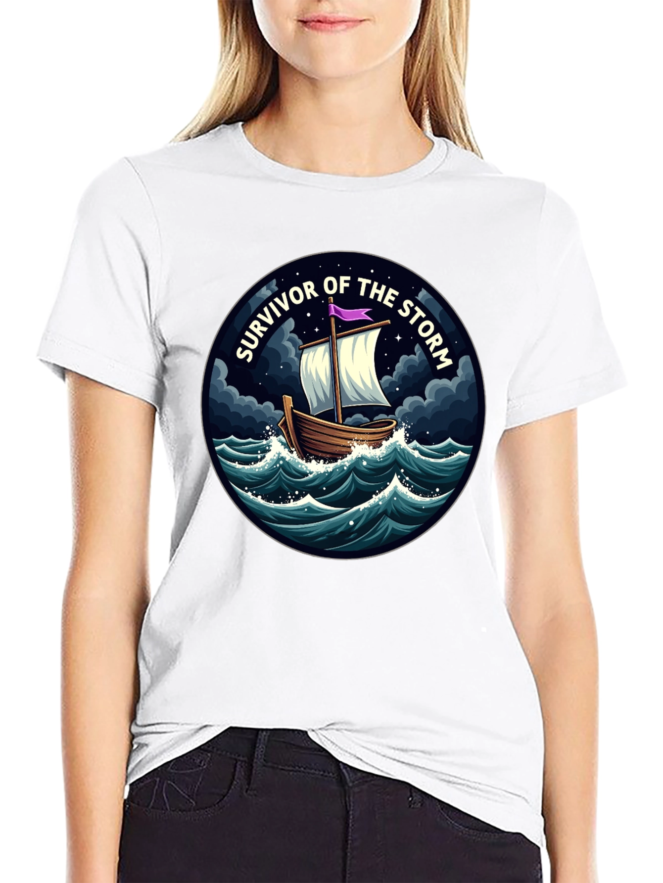 Survivor of the Storm Graphic Tee