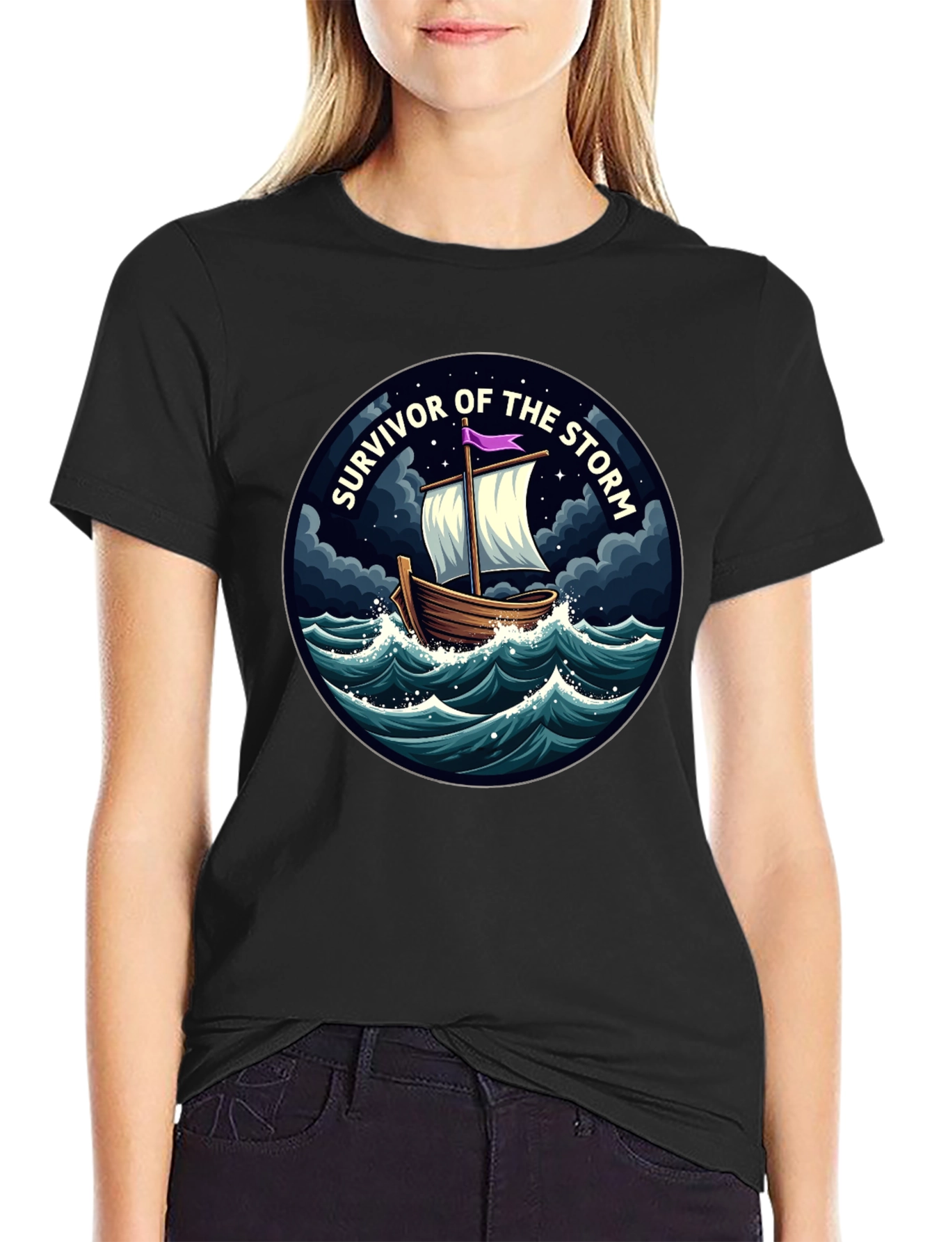Survivor of the Storm Graphic Tee