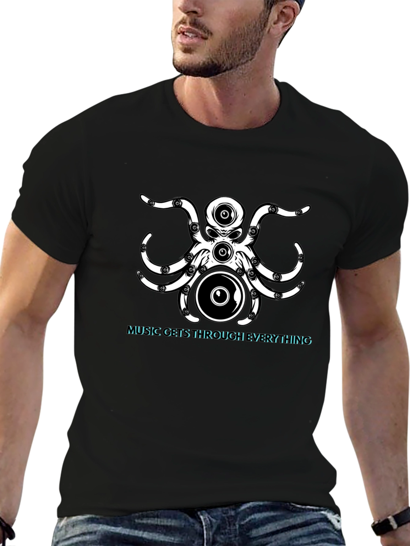 Music Octopus Tee