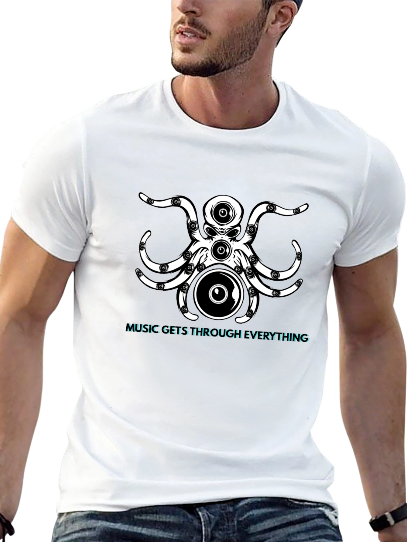 Music Octopus Tee