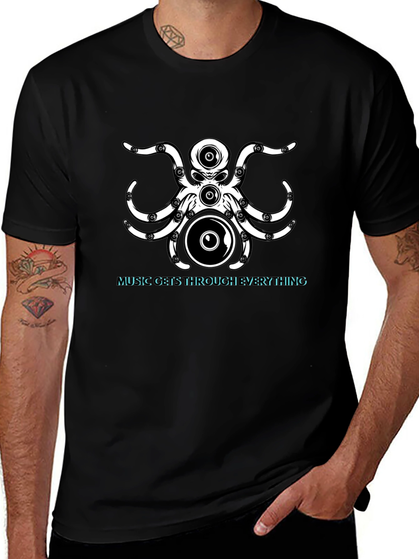 Music Octopus Tee