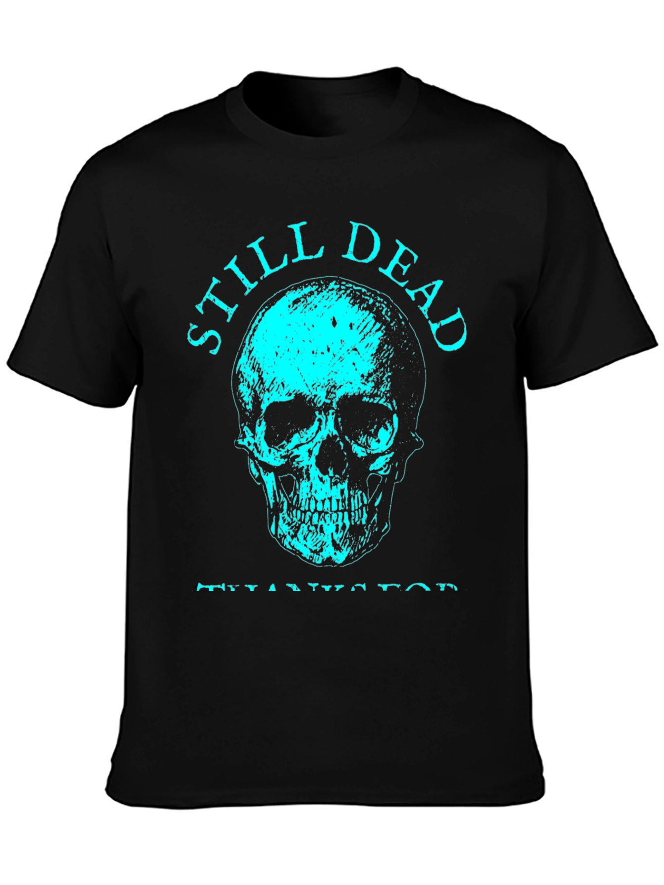 Still Dead Skeleton Graphic Tee - Mens