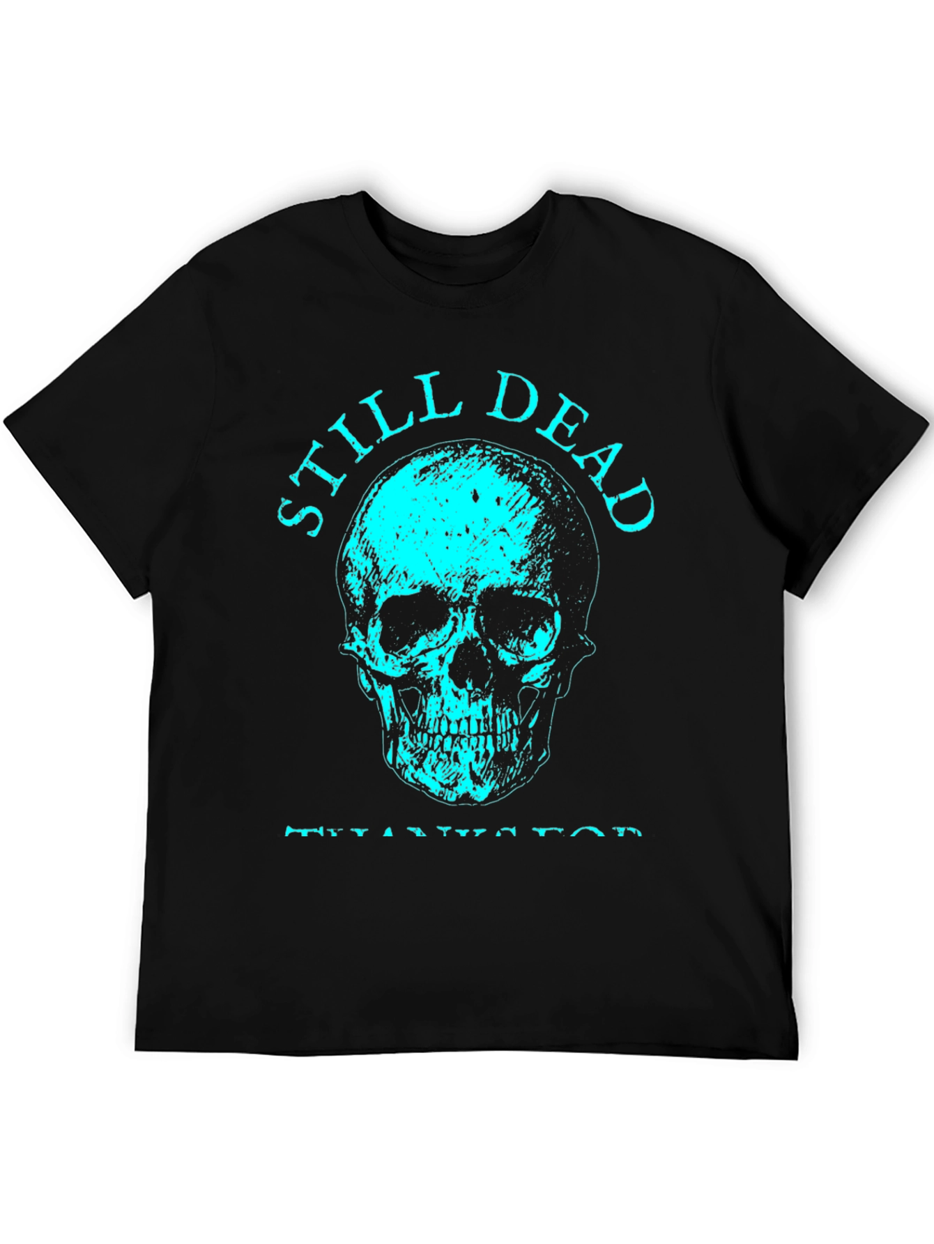Still Dead Skeleton Graphic Tee - Mens