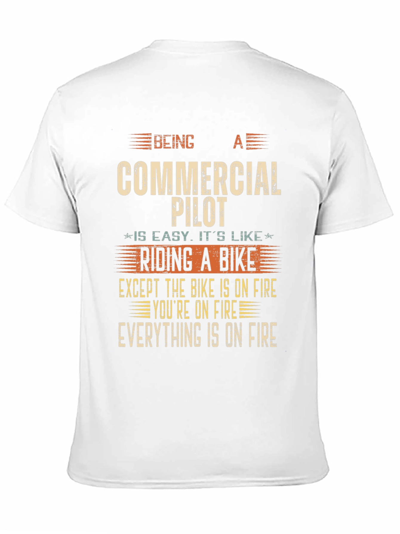 Commercial Pilot Funny T-Shirt