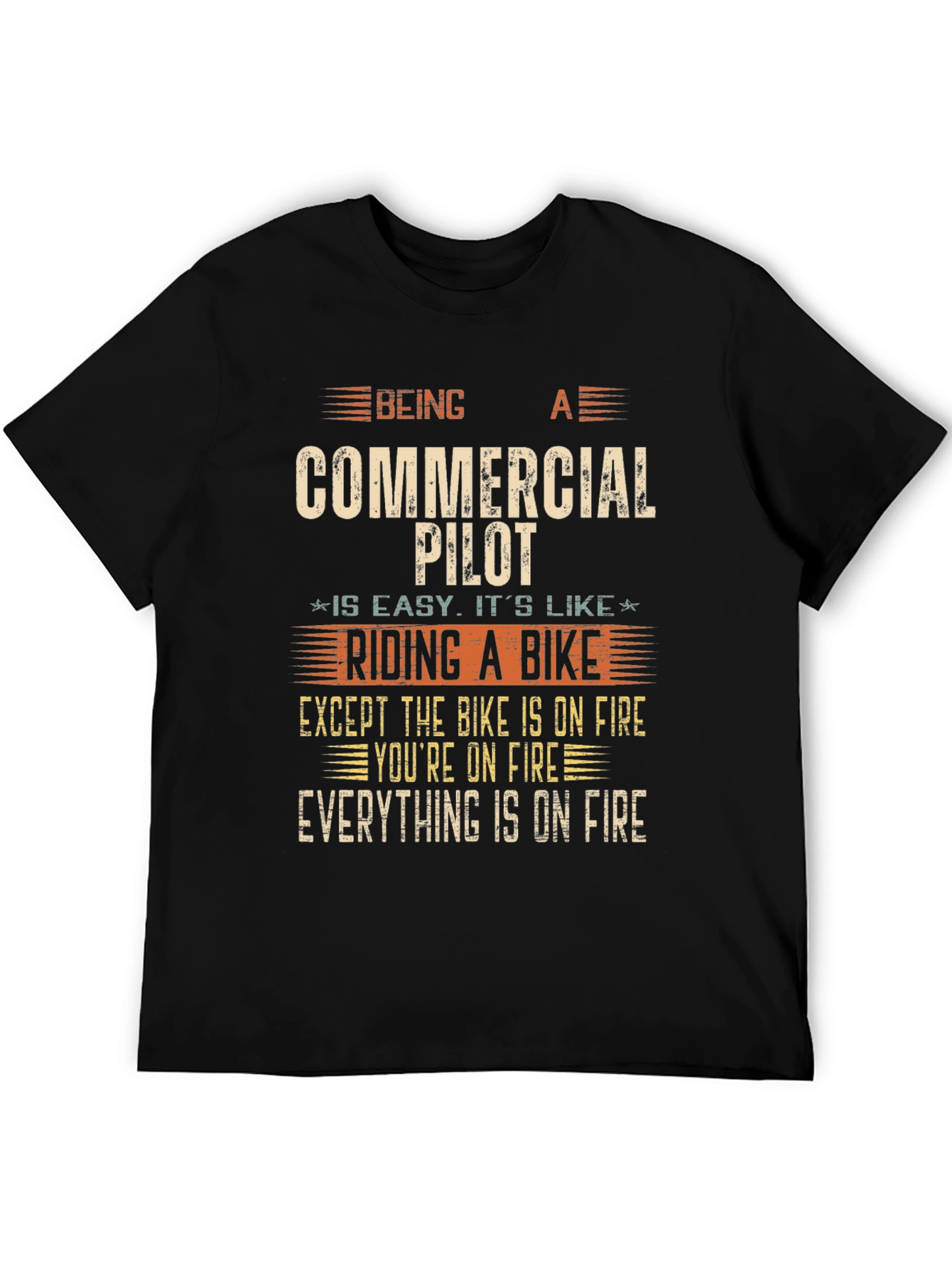 Commercial Pilot Funny T-Shirt