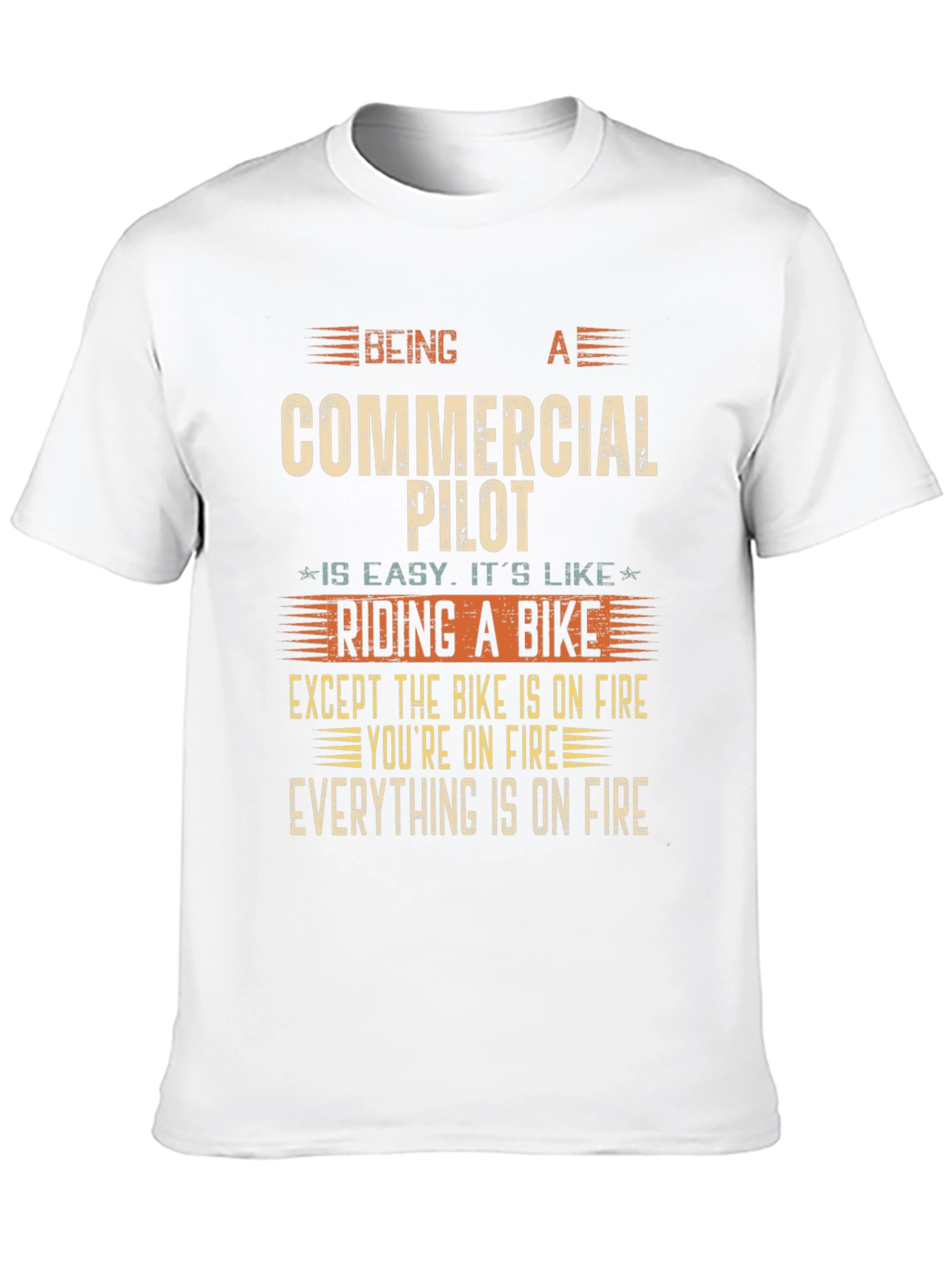 Commercial Pilot Funny T-Shirt
