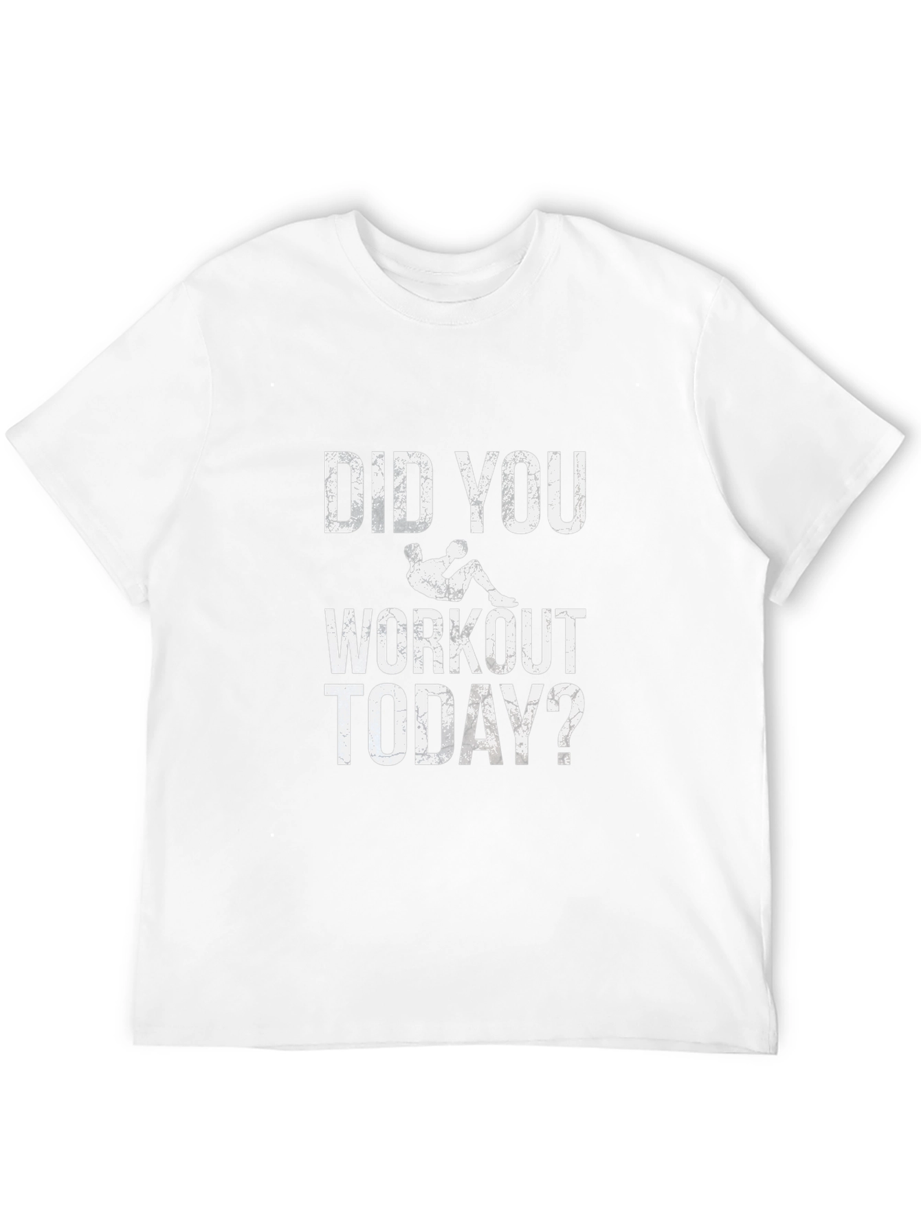 Workout Today Graphic Tee - Motivational Fitness Shirt