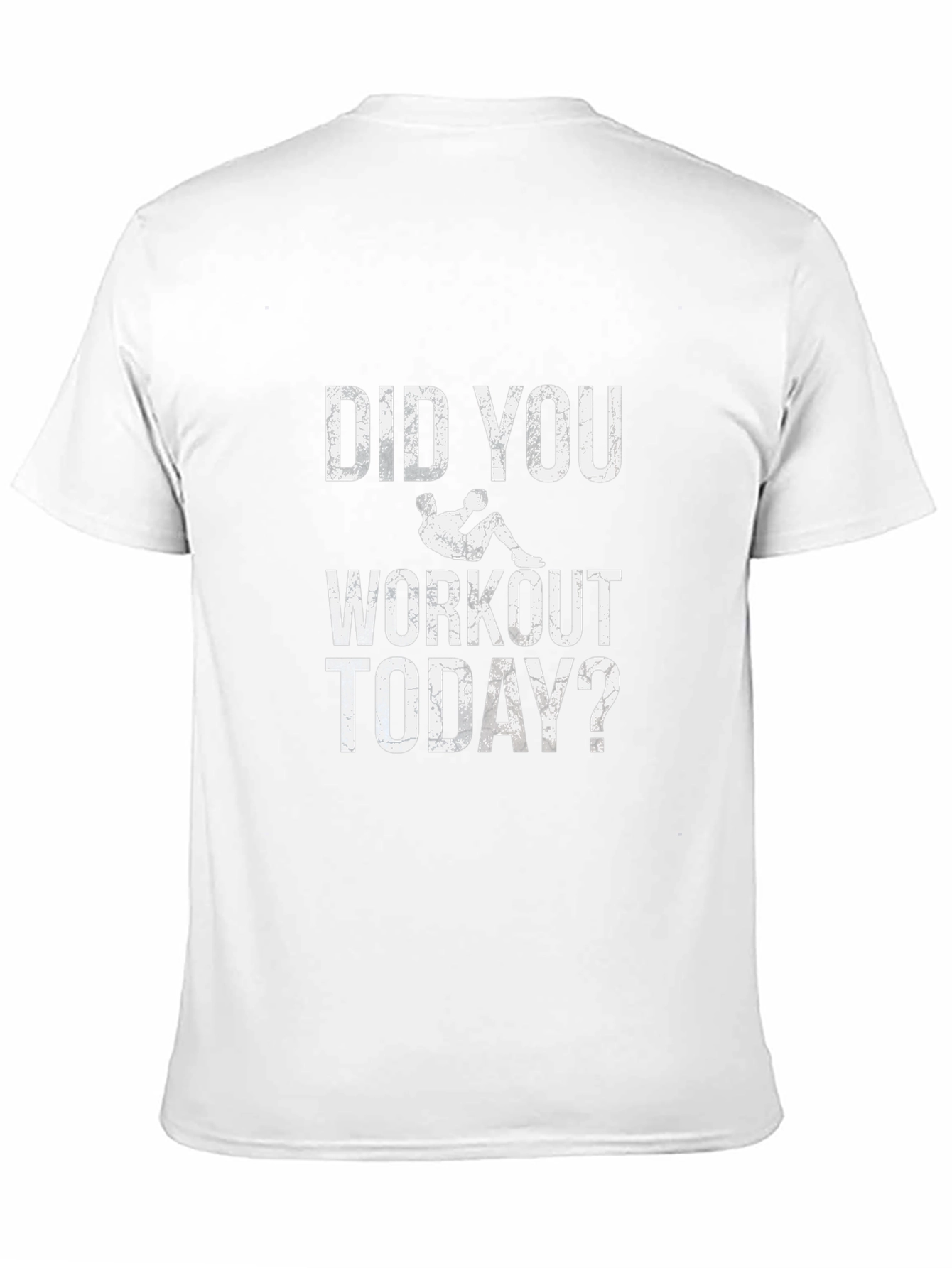 Workout Today Graphic Tee - Motivational Fitness Shirt