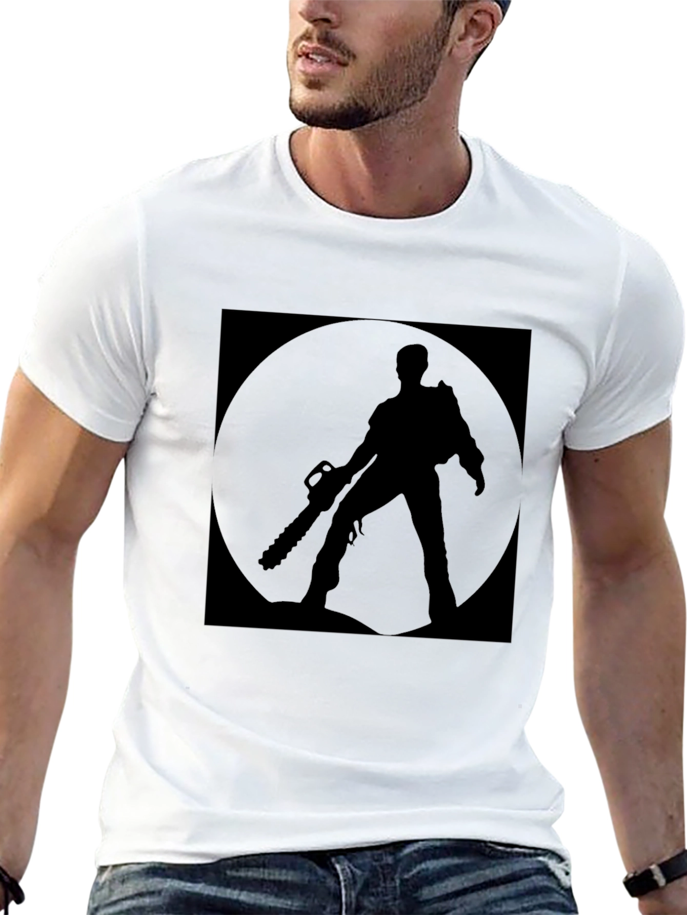 Evil Dead T-Shirt: Ash Silhouette