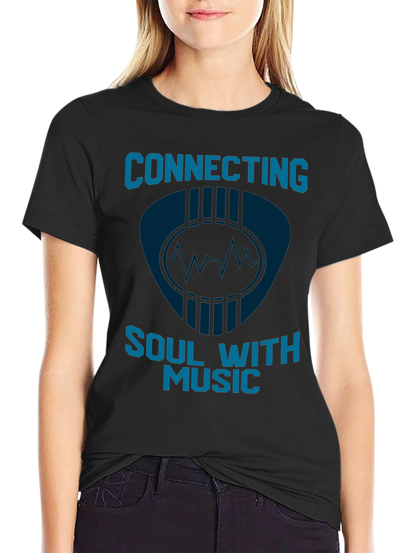 Connecting Soul With Music Graphic T-Shirt