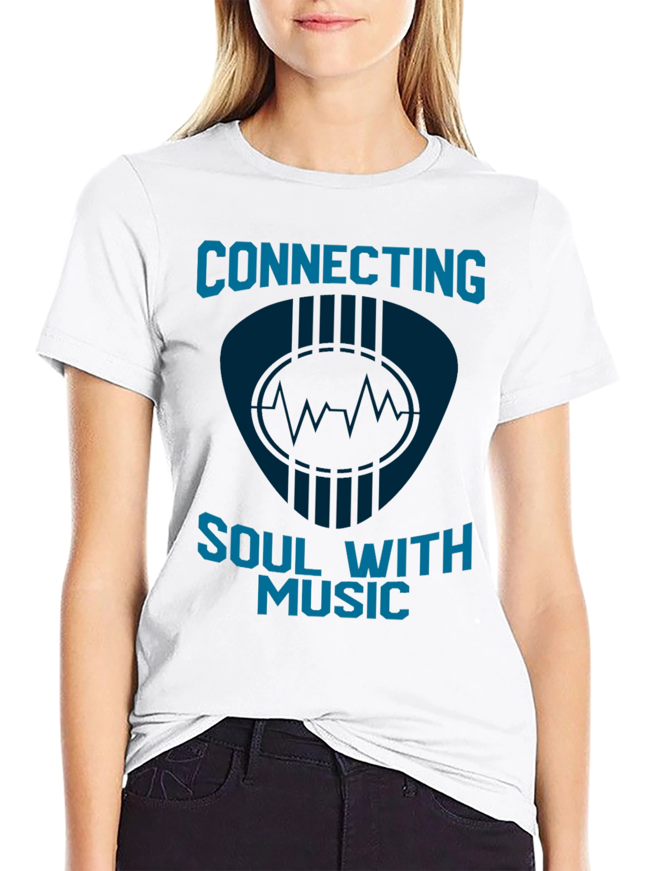 Connecting Soul With Music Graphic T-Shirt