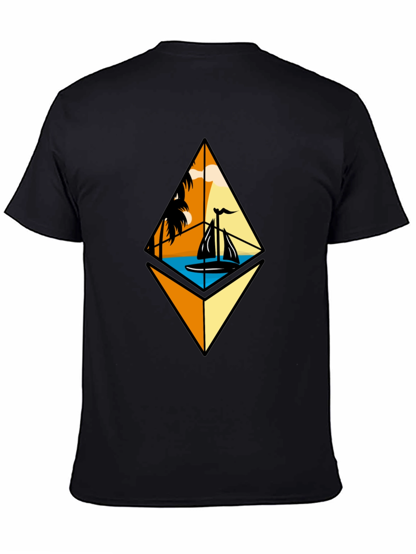 Tropical Sailboat Tee