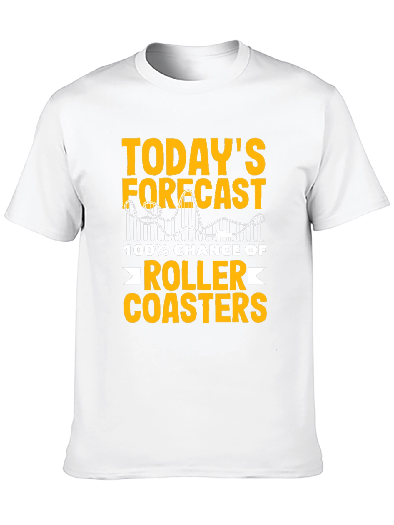 Roller Coaster Forecast T-Shirt