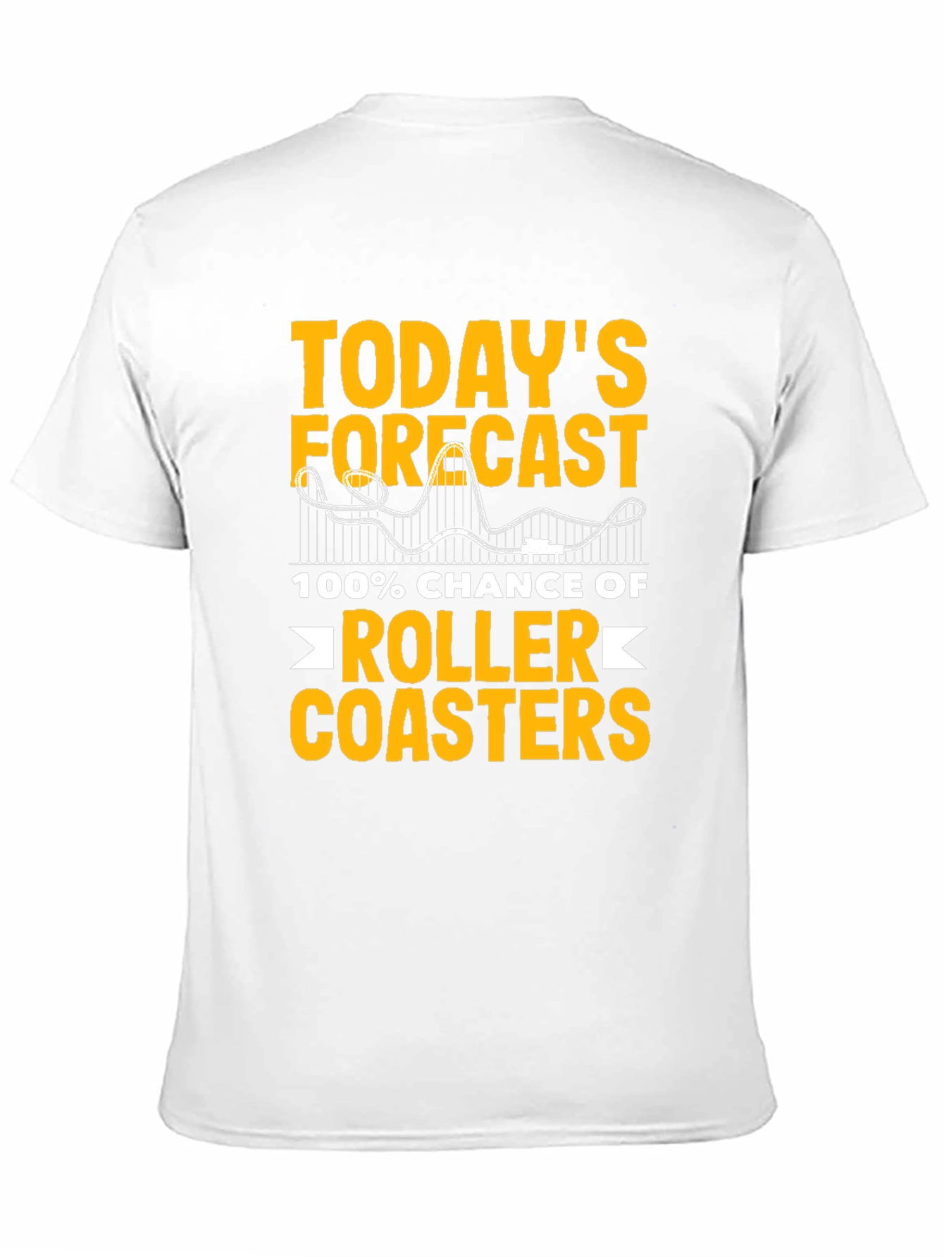 Roller Coaster Forecast T-Shirt