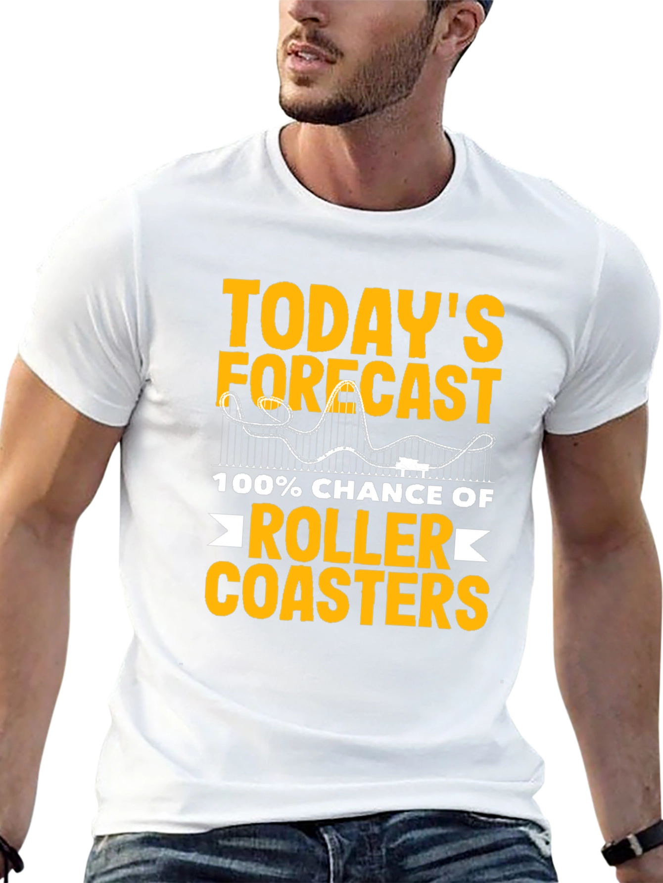 Roller Coaster Forecast T-Shirt