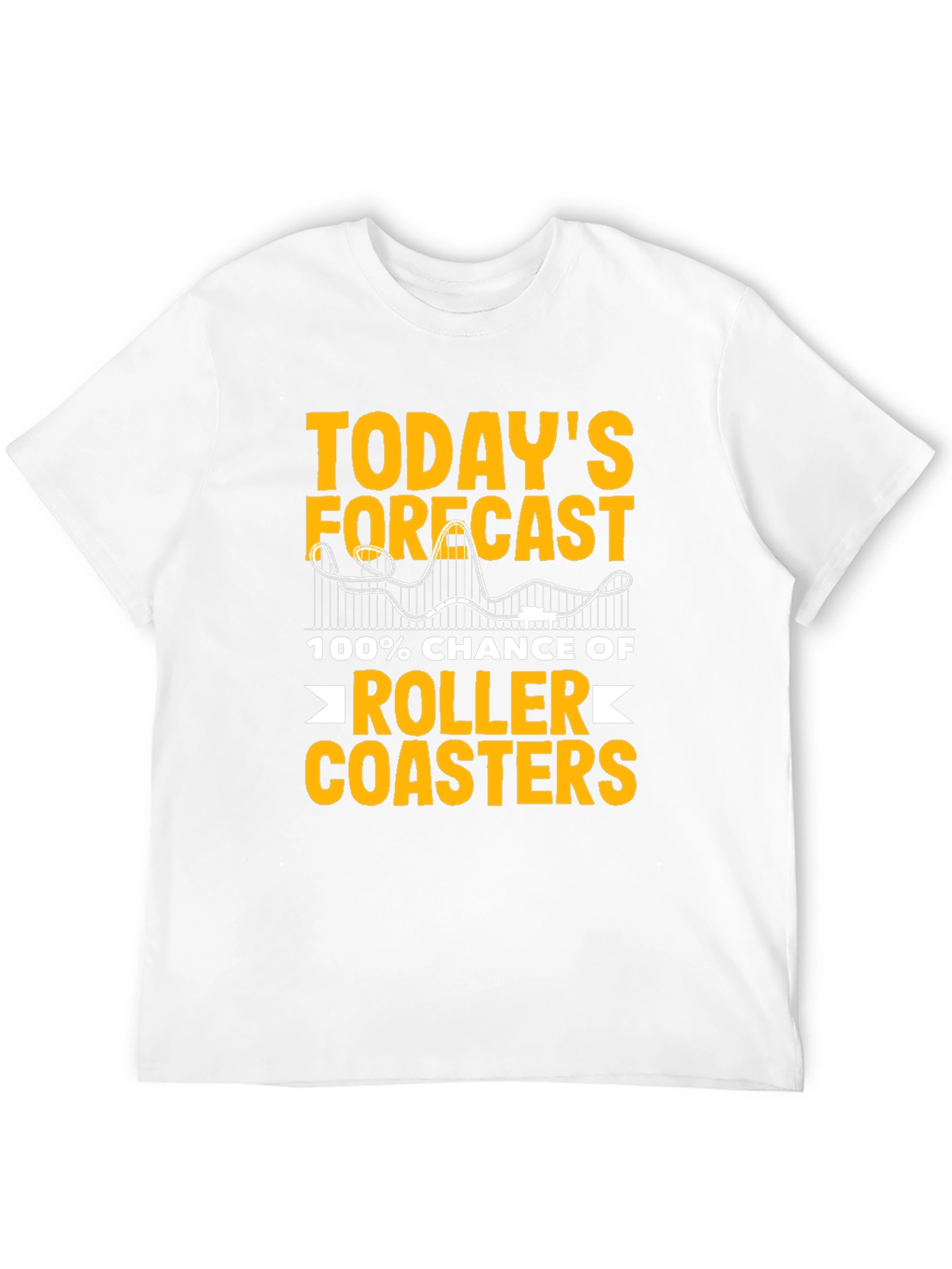 Roller Coaster Forecast T-Shirt