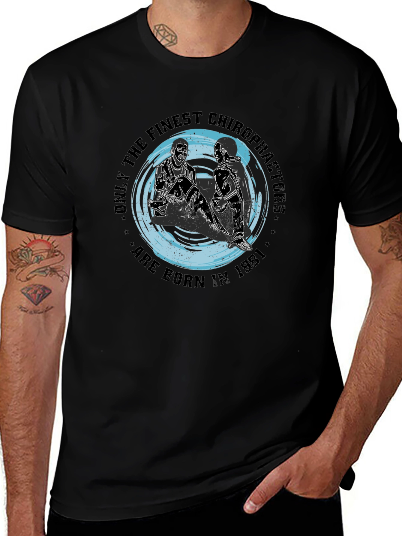 Finest Chiropractor 1981 Graphic Tee