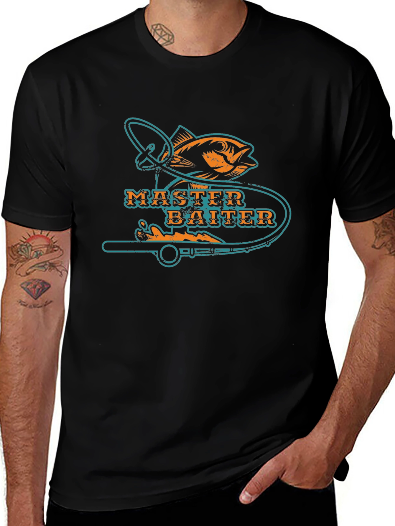 Master Baiter Funny Fishing T-Shirt