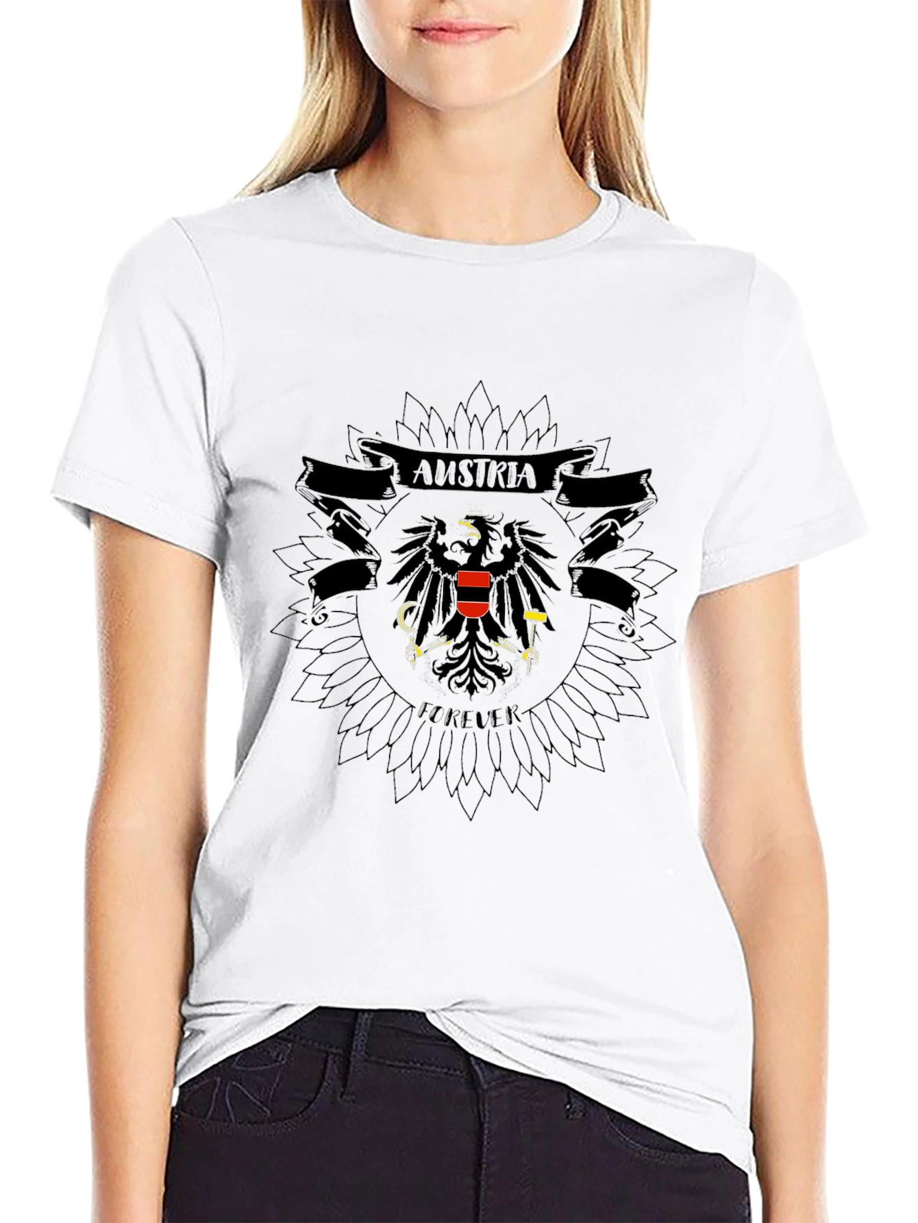 Austria Forever Graphic Tee - Black
