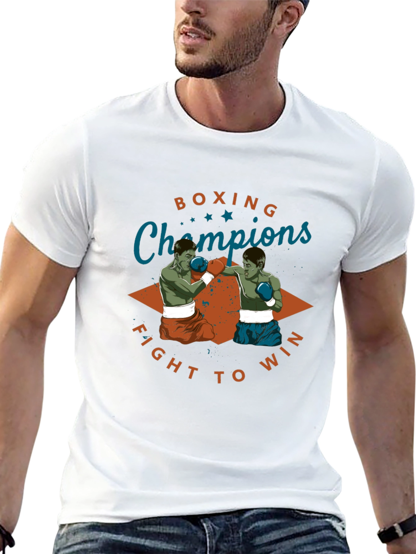 Boxing Champions Graphic T-Shirt