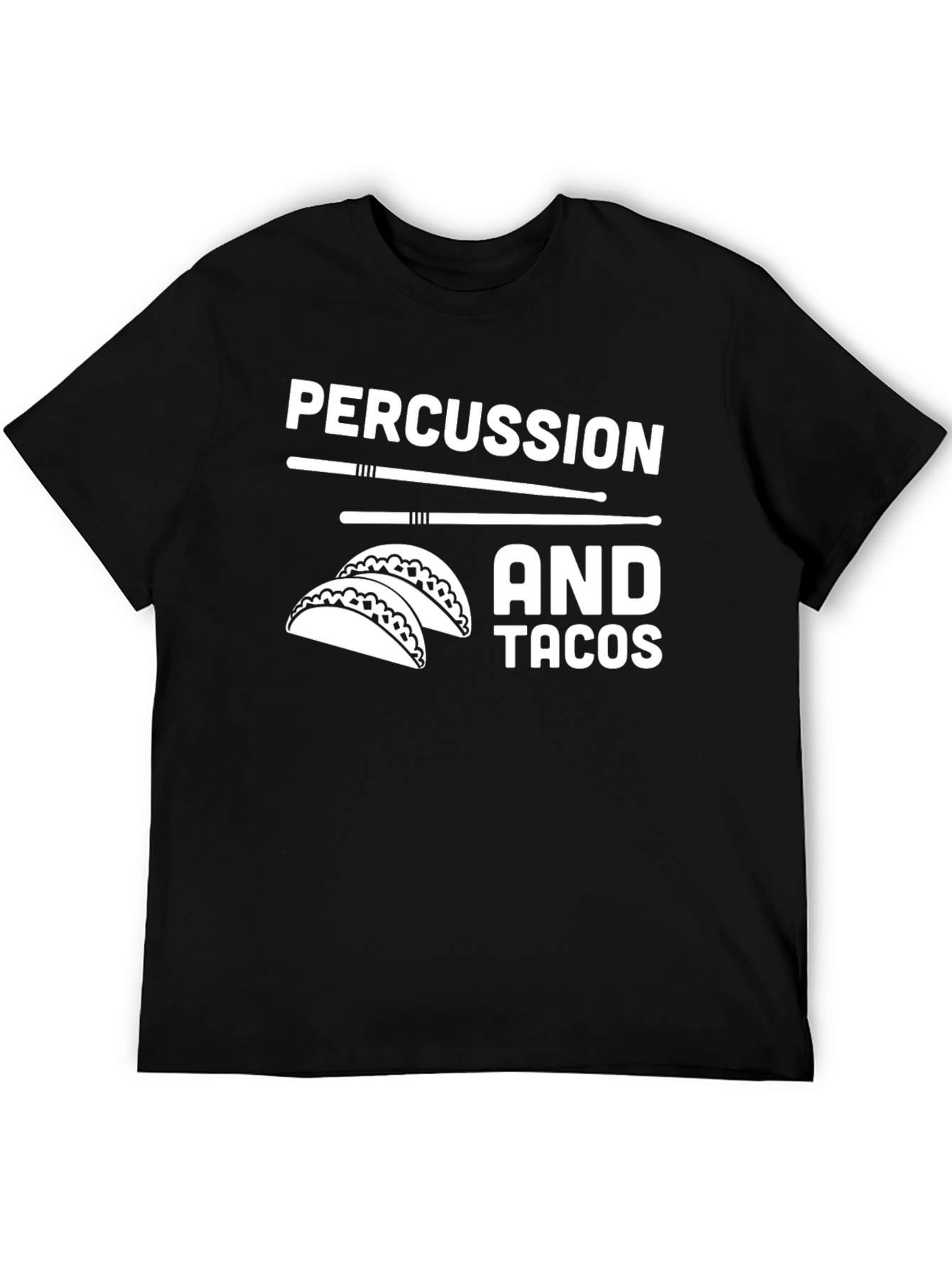 Percussion and Tacos Graphic T-Shirt