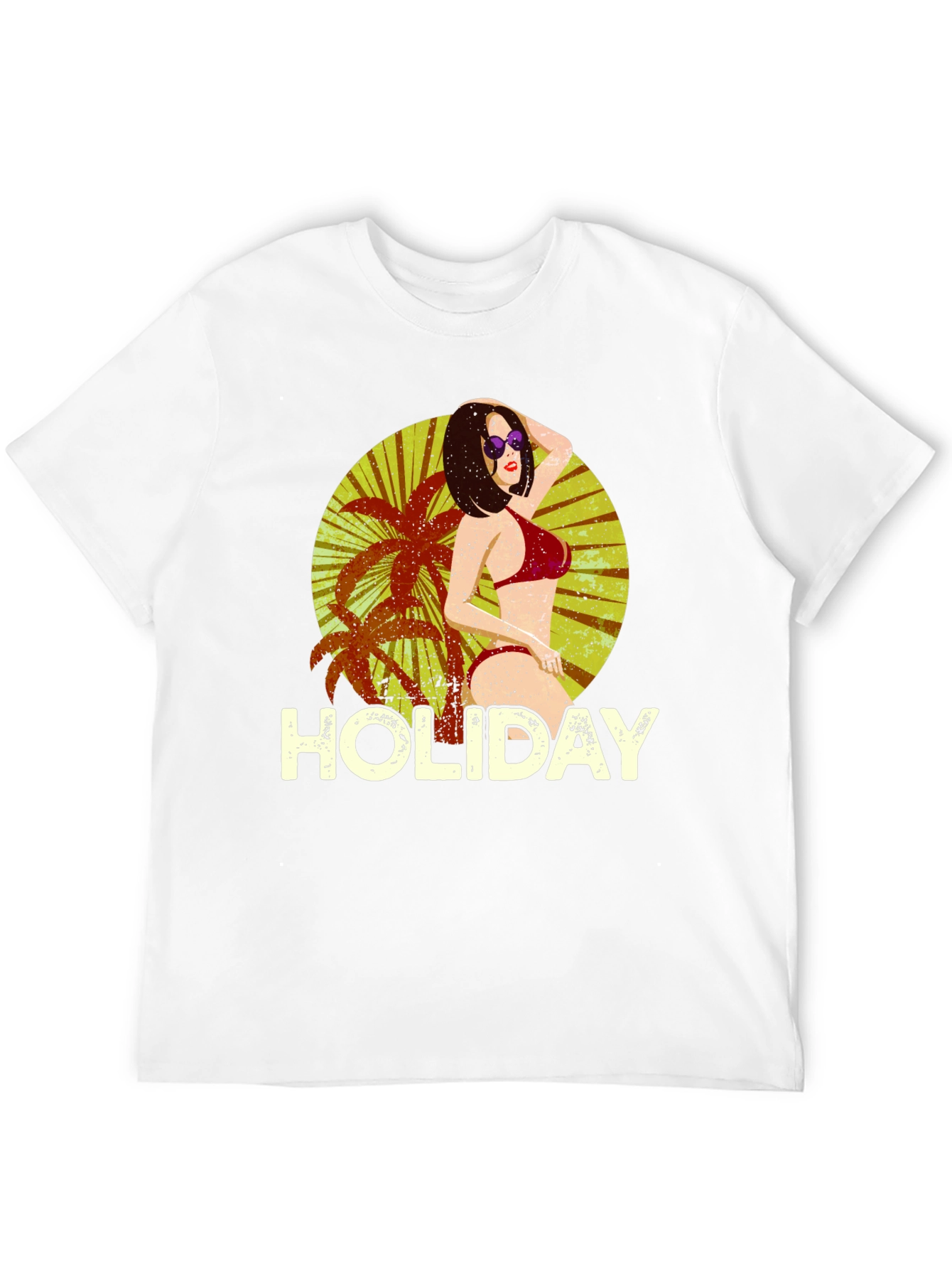 Holiday Beach T-Shirt - Black