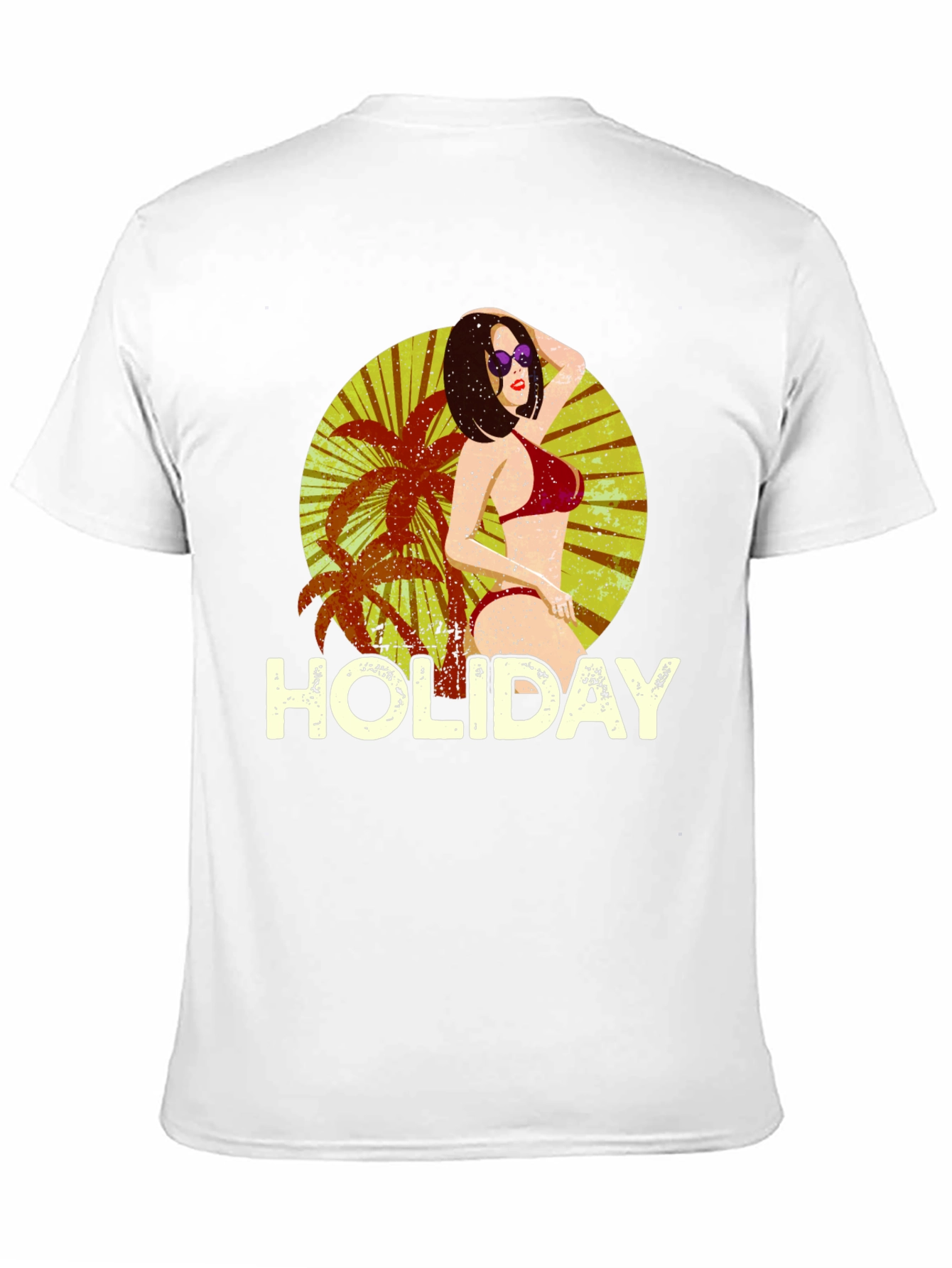Holiday Beach T-Shirt - Black