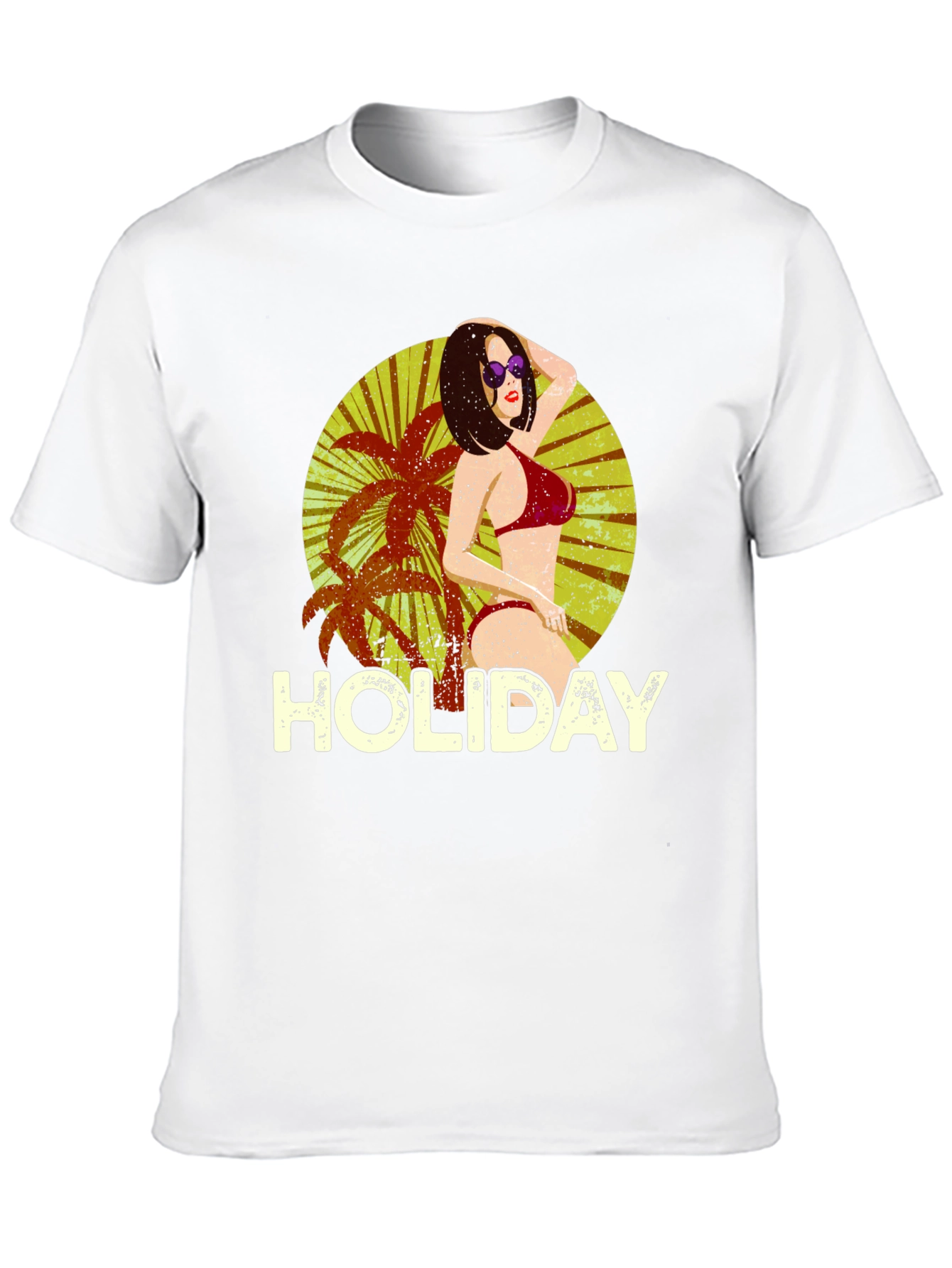 Holiday Beach T-Shirt - Black