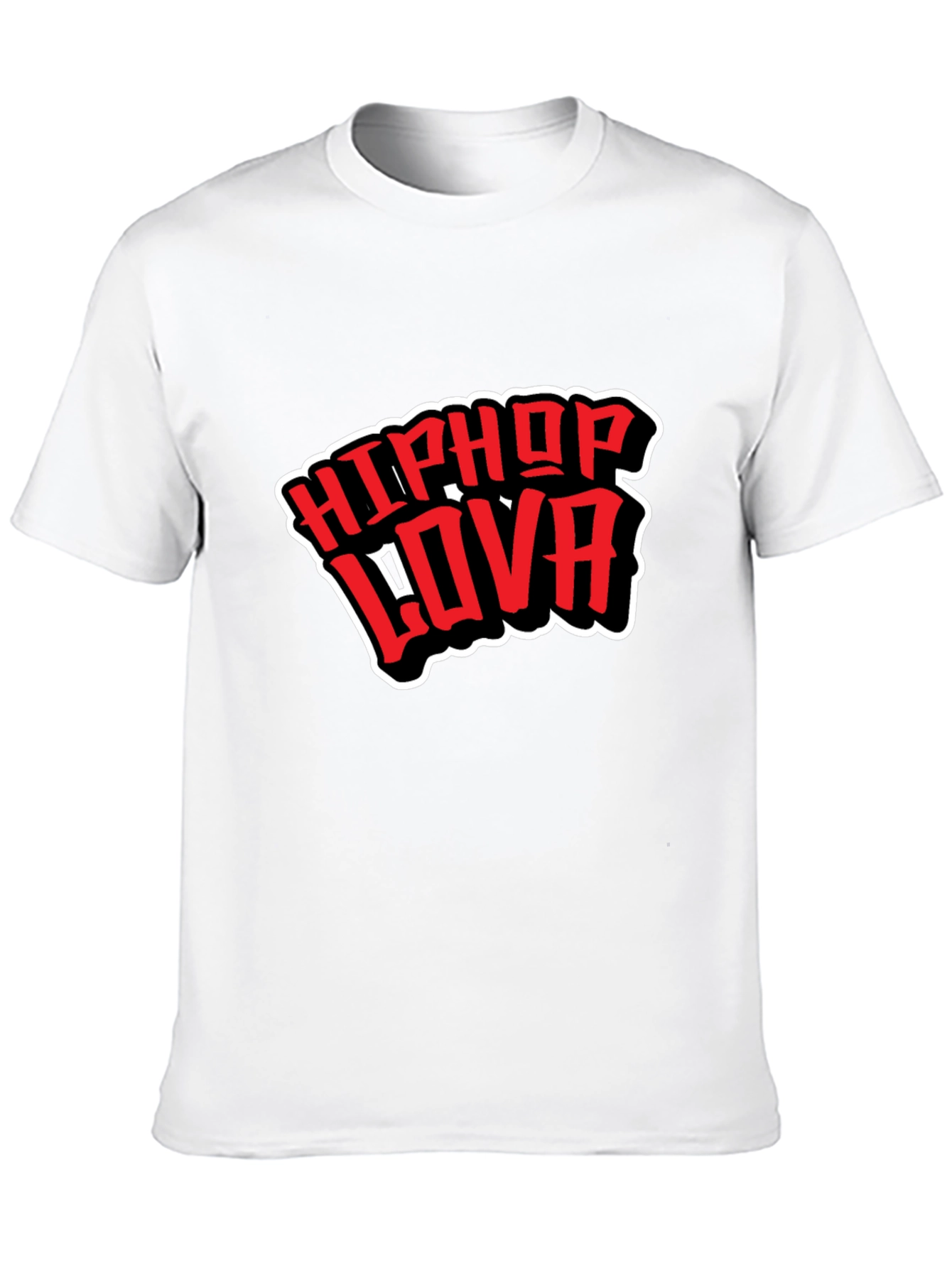 HipHop Lova Black Graphic Tee