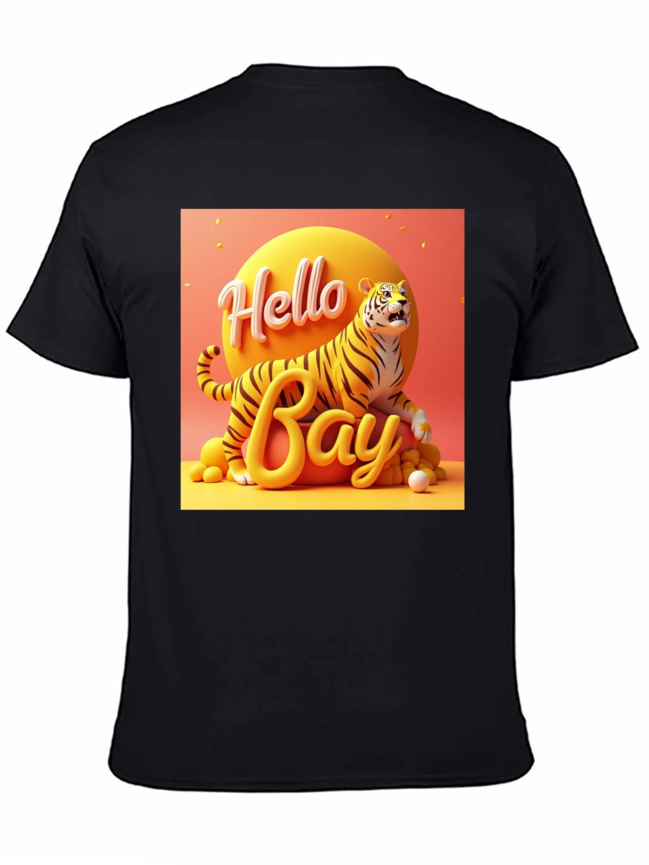 Hello Bay Tiger Graphic Tee