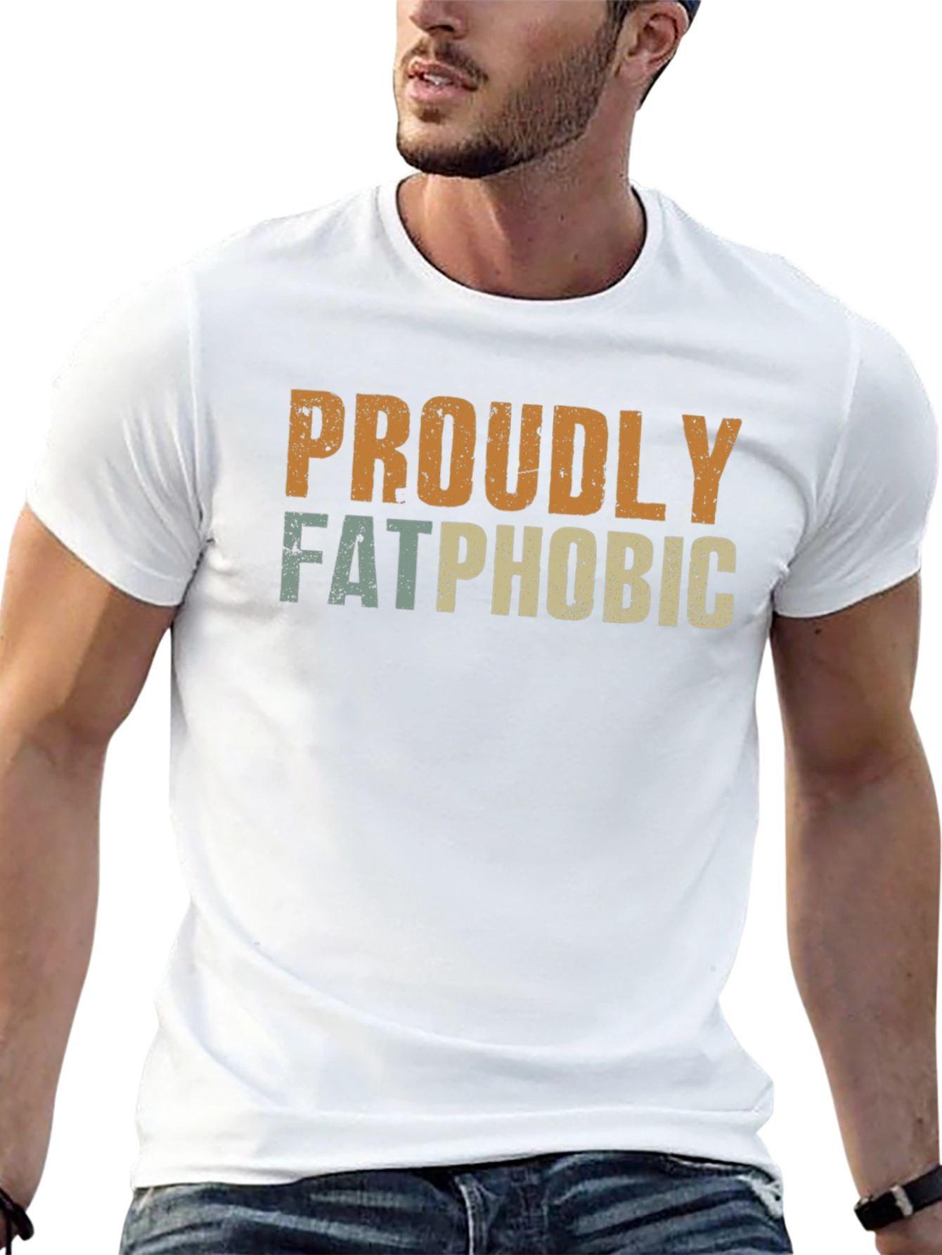 Proudly Fatphobic Graphic T-Shirt