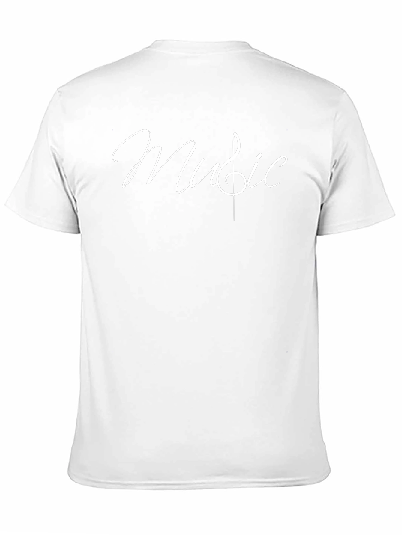 Music Graphic Tee - Classic Black T-Shirt