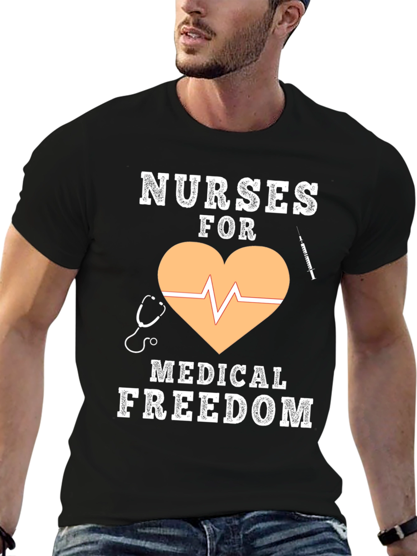 Nurses for Medical Freedom Graphic Tee