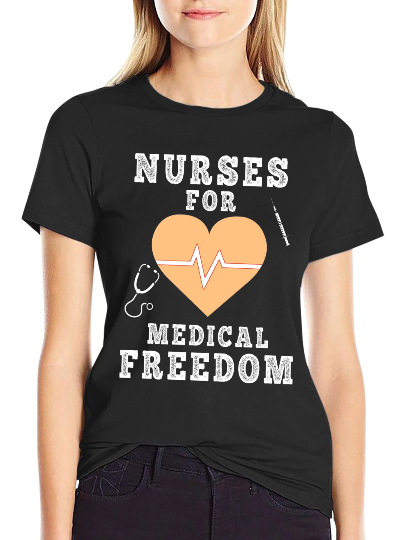 Nurses for Medical Freedom Graphic Tee