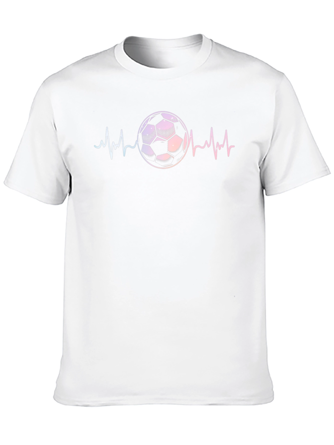 Soccer Heartbeat Graphic T-Shirt