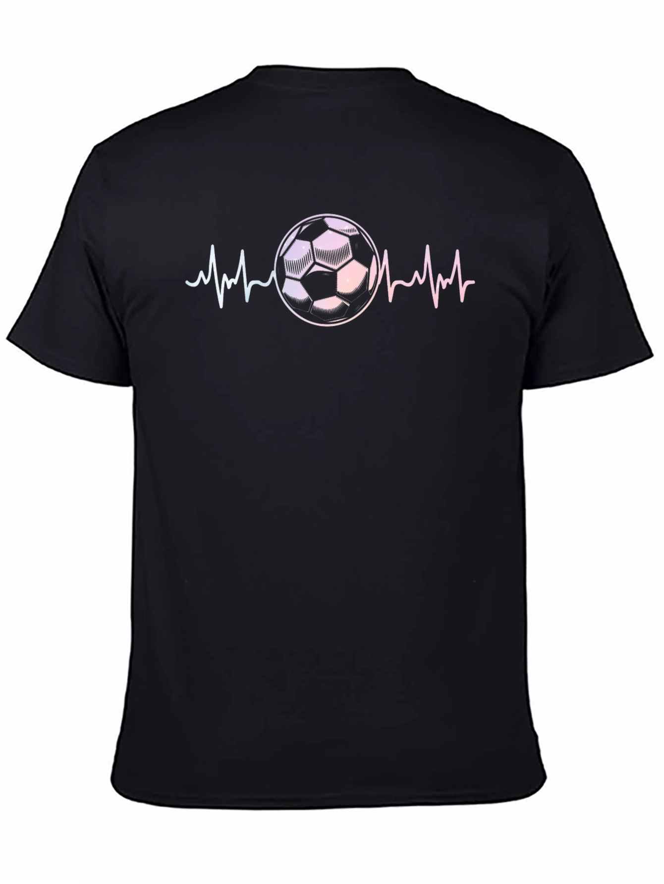 Soccer Heartbeat Graphic T-Shirt