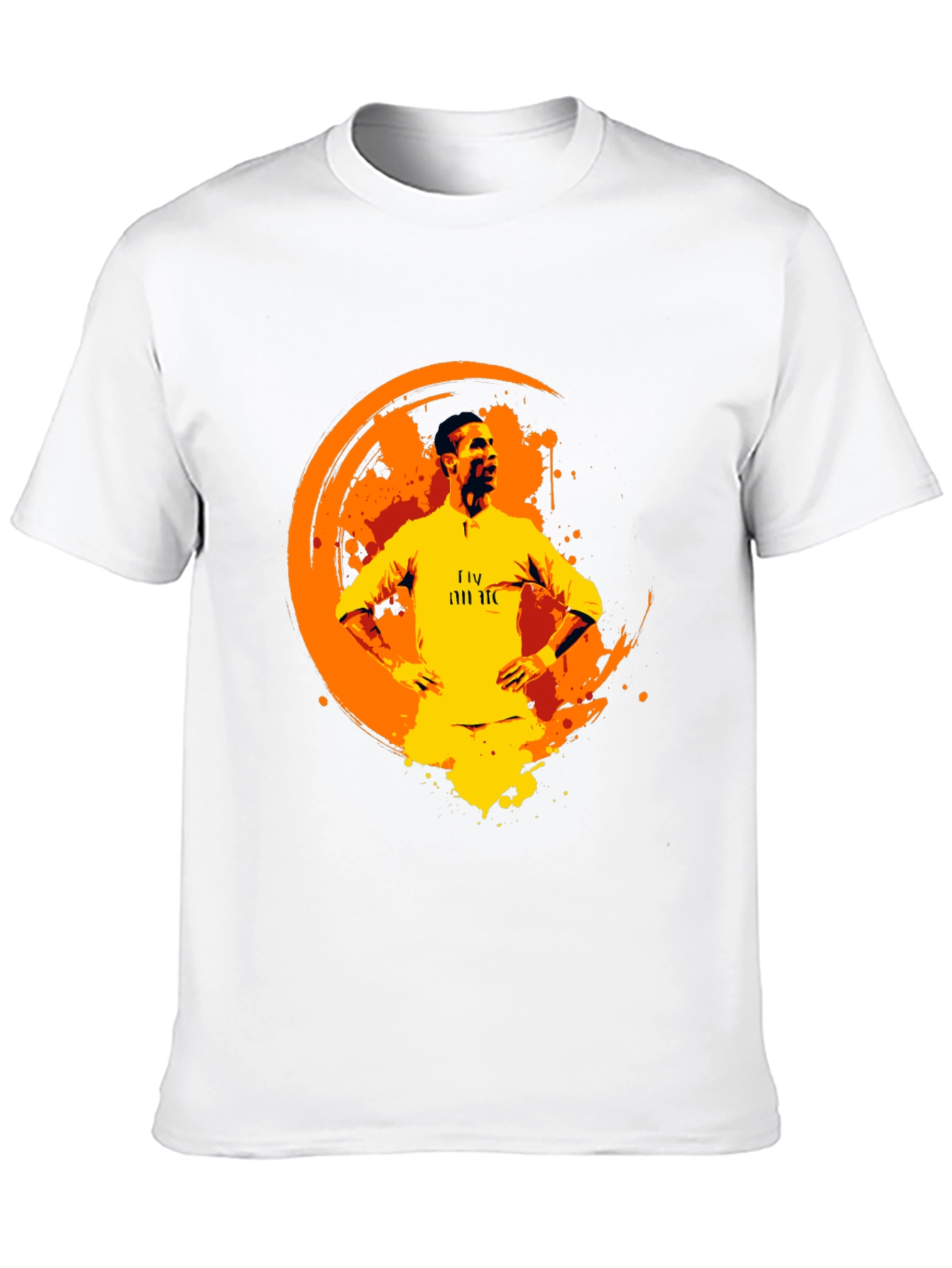 Cristiano Ronaldo Graphic Print Black T-Shirt