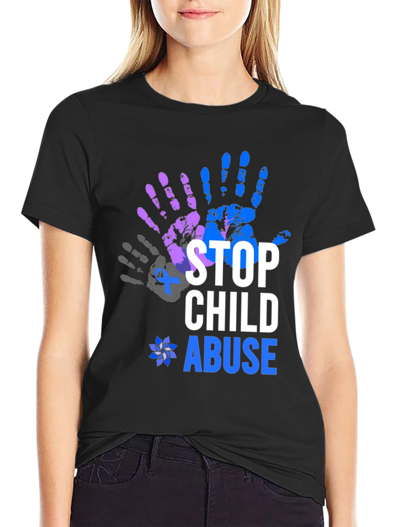 Stop Child Abuse Awareness T-Shirt