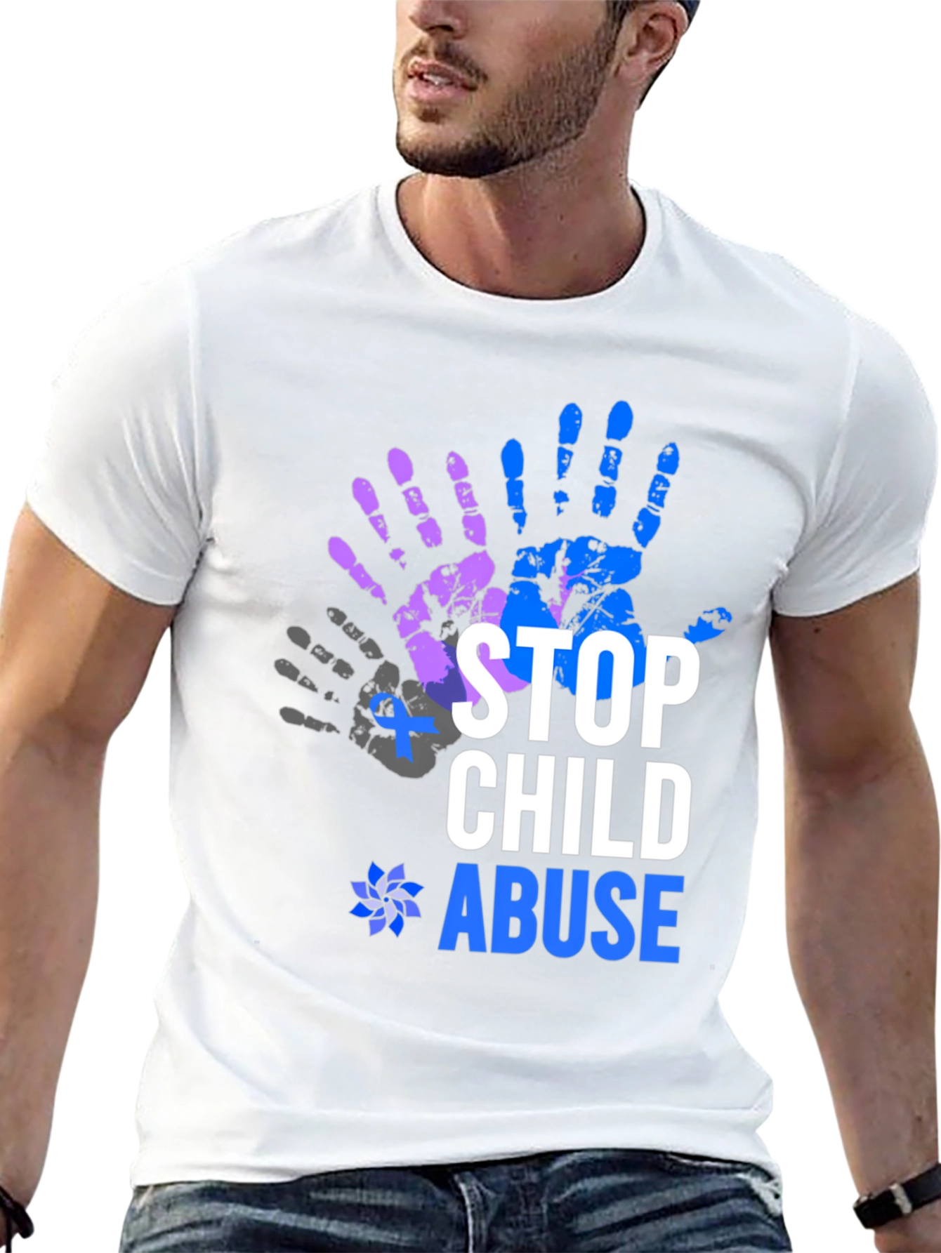 Stop Child Abuse Awareness T-Shirt