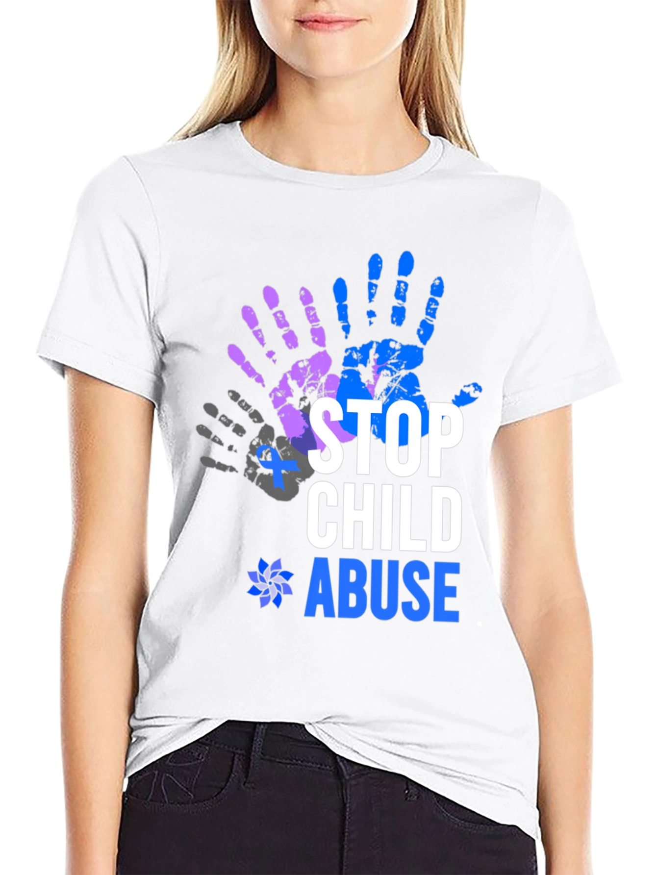 Stop Child Abuse Awareness T-Shirt