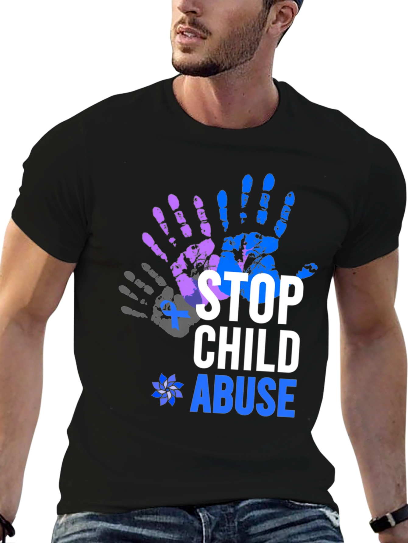 Stop Child Abuse Awareness T-Shirt