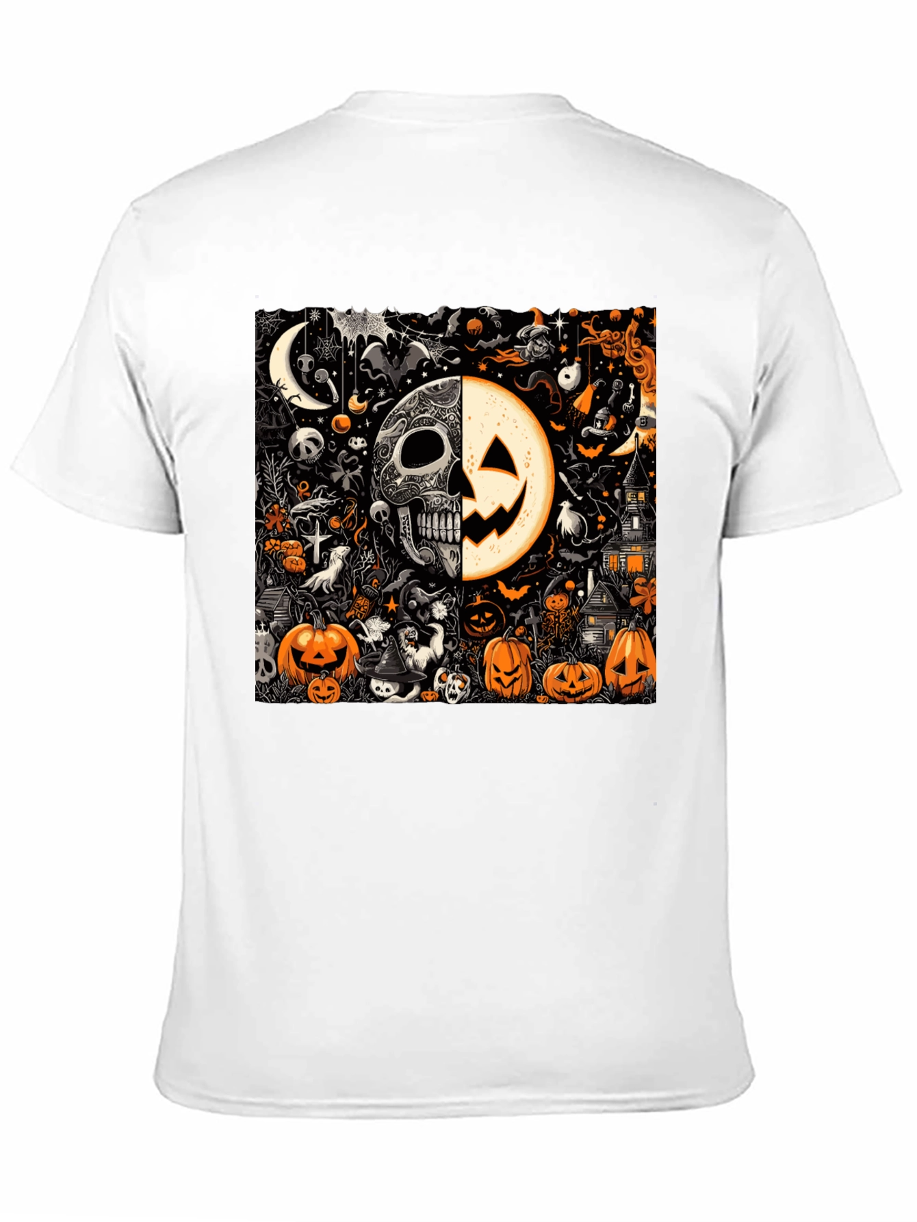Spooky Halloween Graphic T-Shirt