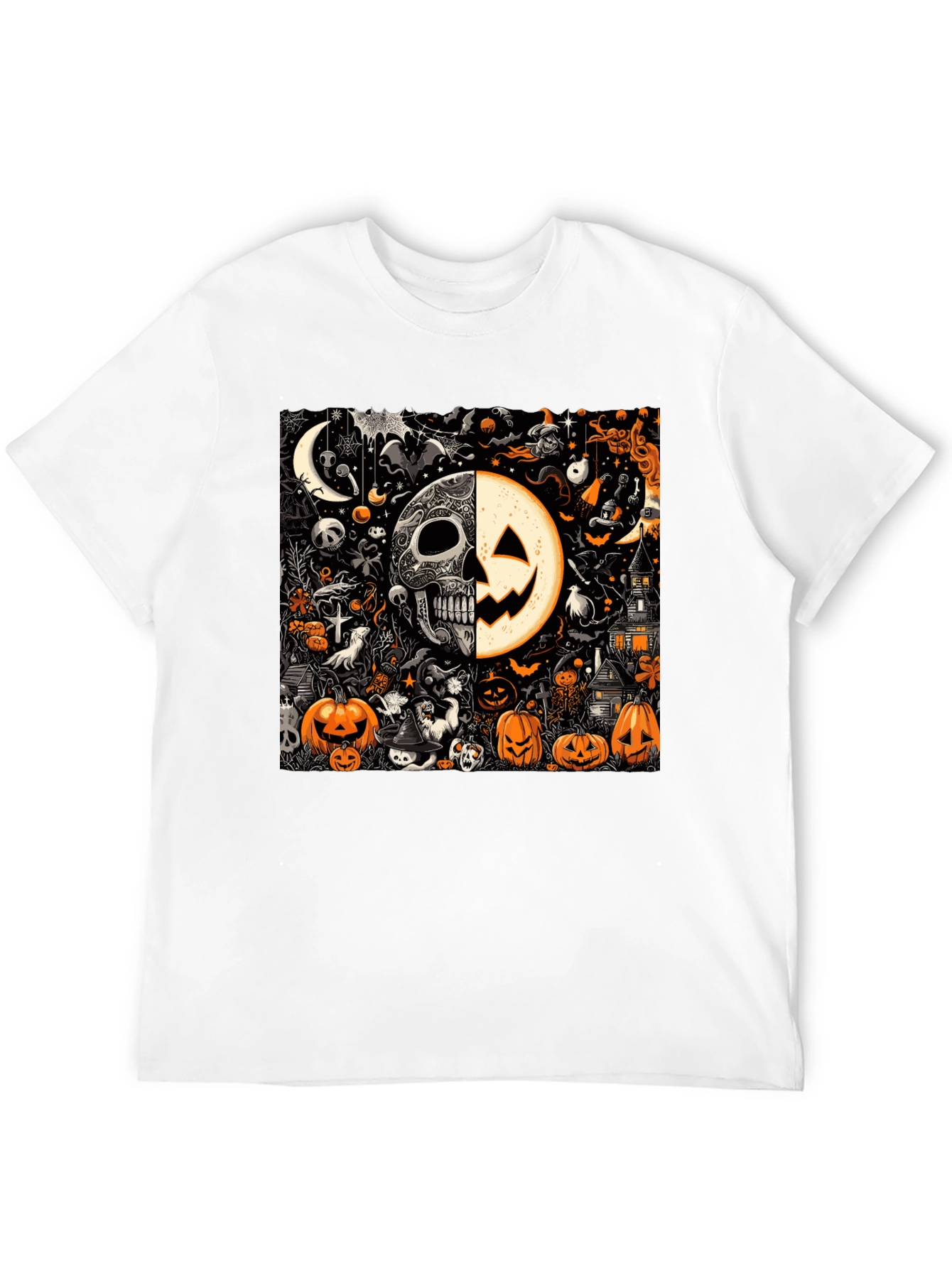 Spooky Halloween Graphic T-Shirt