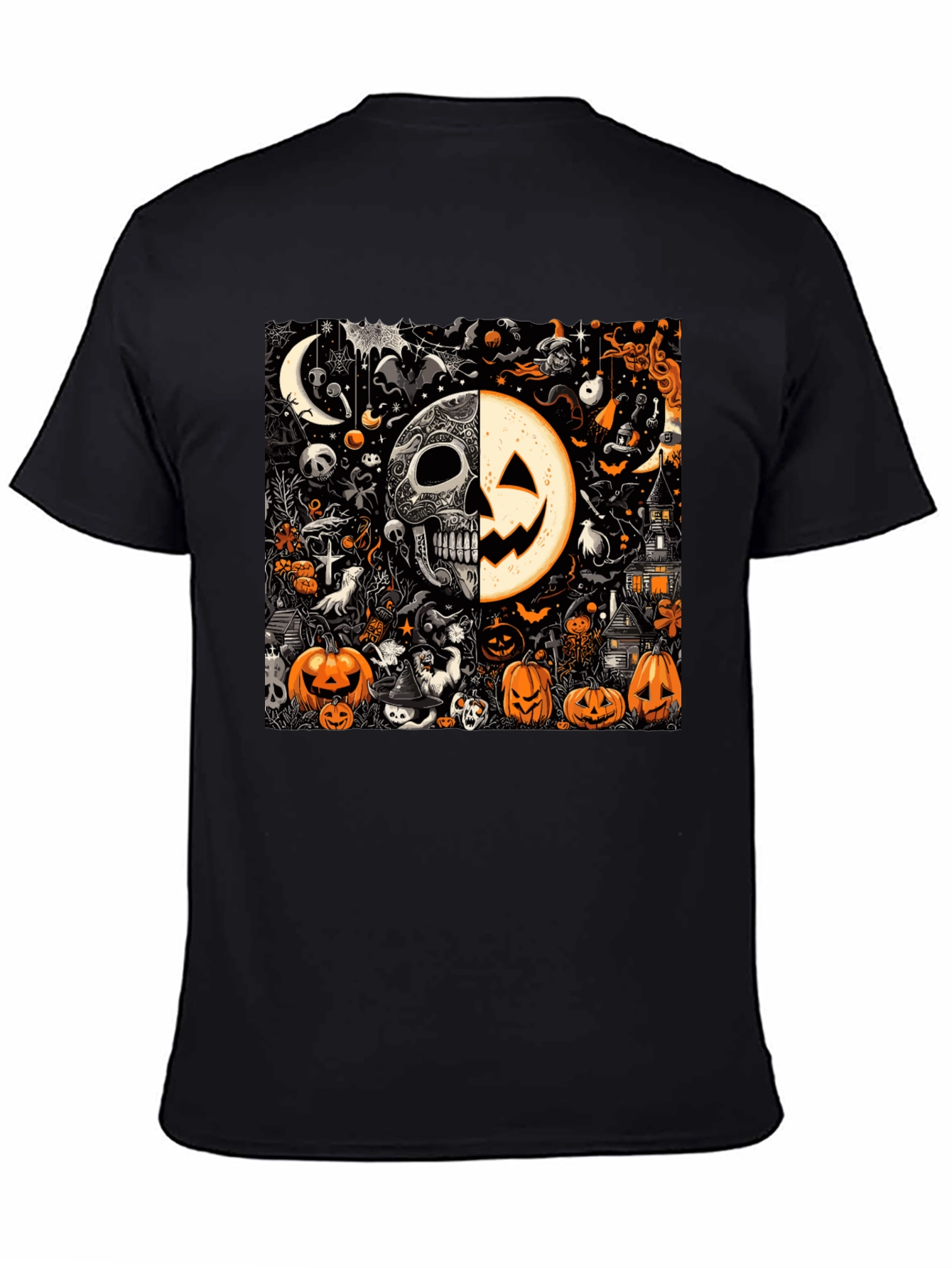 Spooky Halloween Graphic T-Shirt
